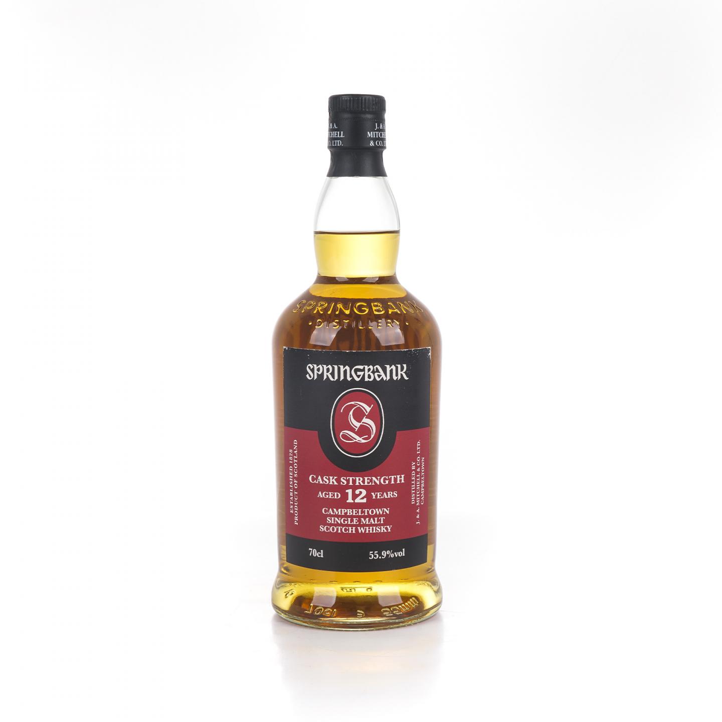 Springbank 云顶 12年 2021 桶强 55.9%