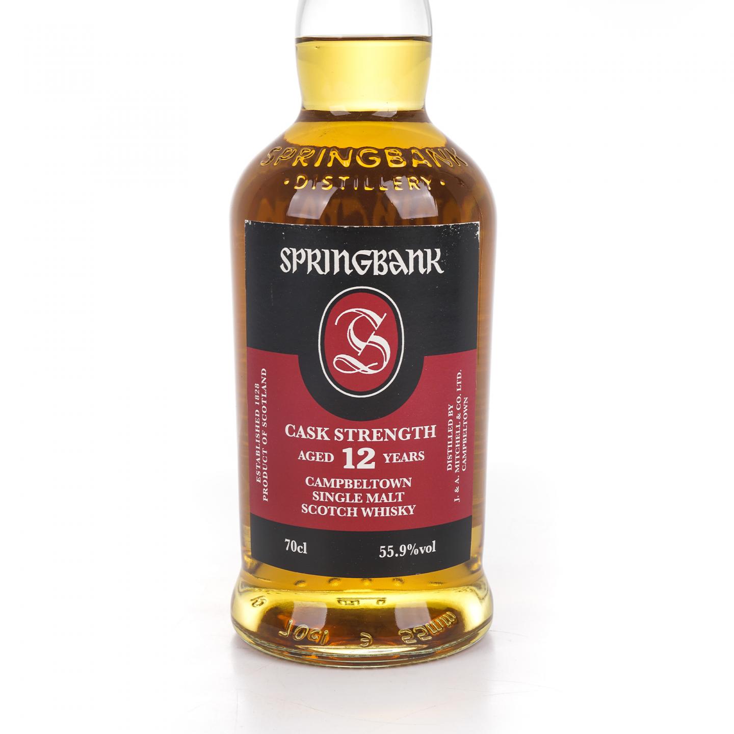 Springbank 云顶 12年 2021 桶强 55.9%