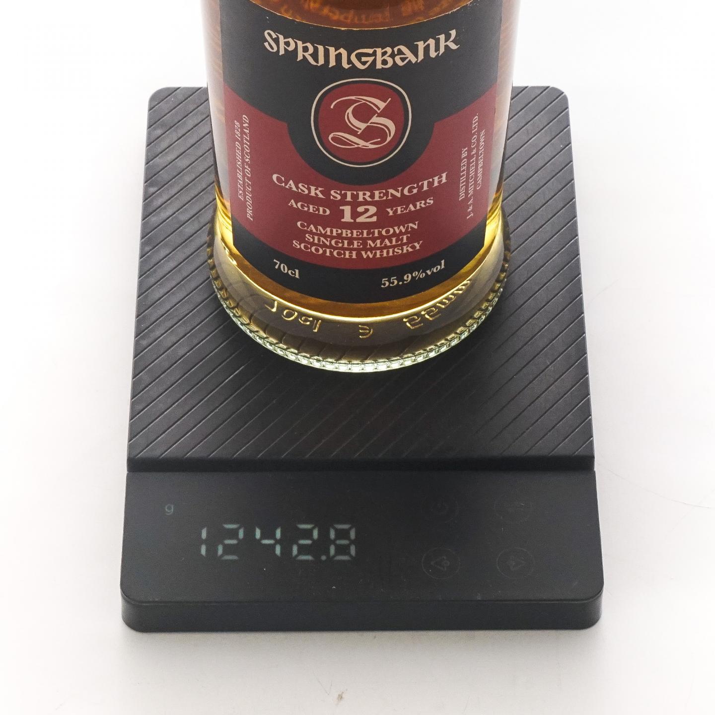 Springbank 云顶 12年 2021 桶强 55.9%