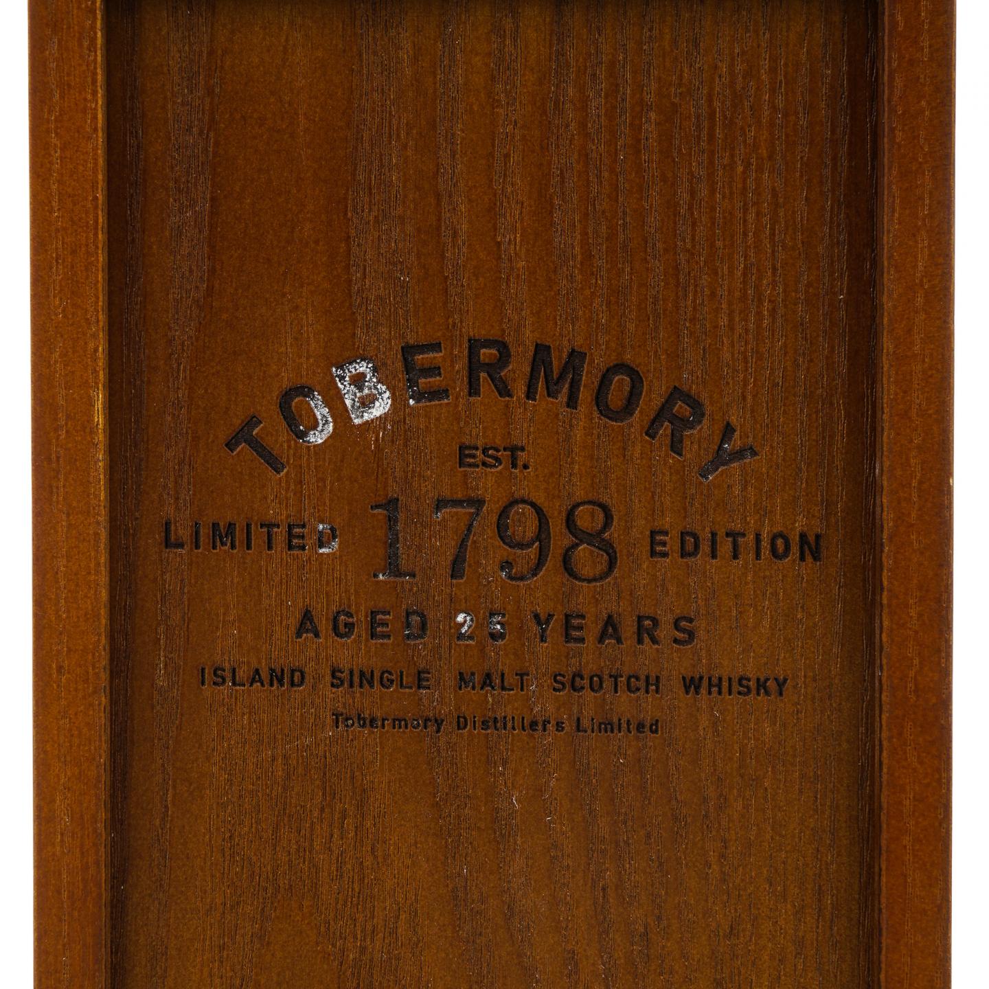Tobermory 托伯莫里 25年 1995-2021 桶强