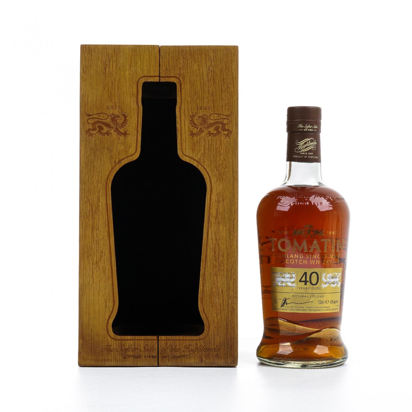 Tomatin 汤马丁 40年 2017