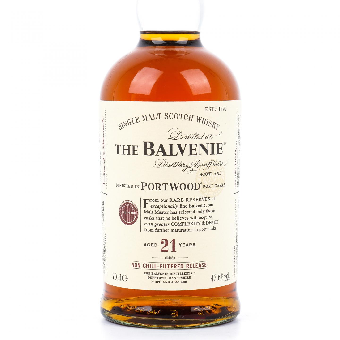 Balvenie 百富 21年 波特桶后熟 47.6%