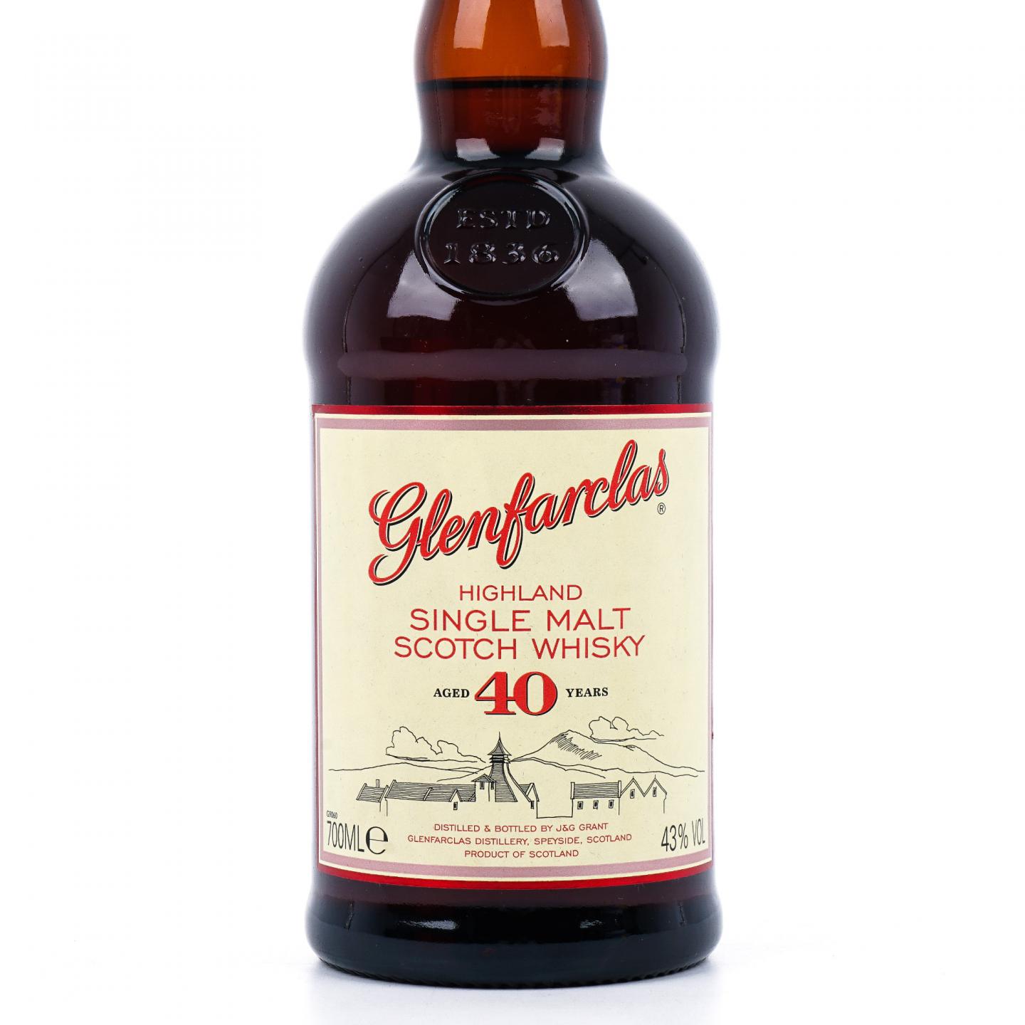 Glenfarclas 格兰花格 40年 单一麦芽 红礼盒