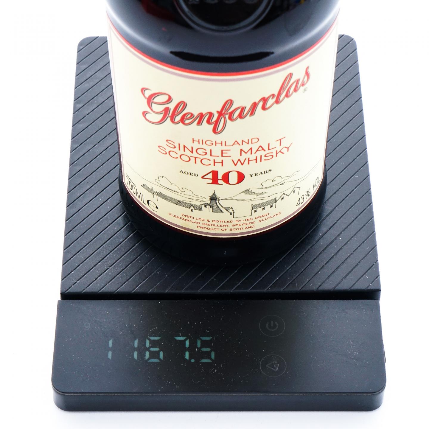 Glenfarclas 格兰花格 40年 单一麦芽 红色大门礼盒