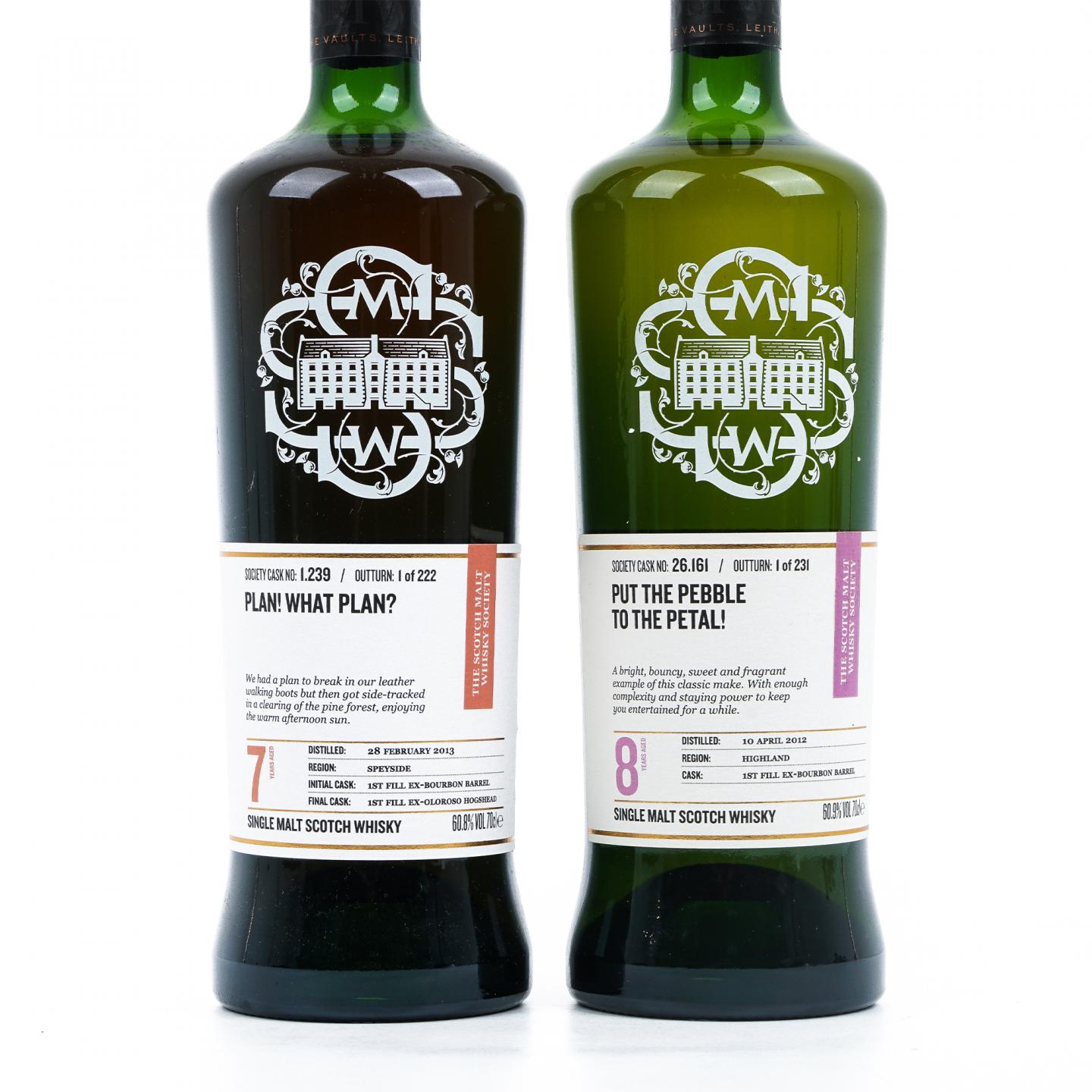 SMWS 1.239/26.161 格兰花格 7年/克里尼利基 8年 2瓶组