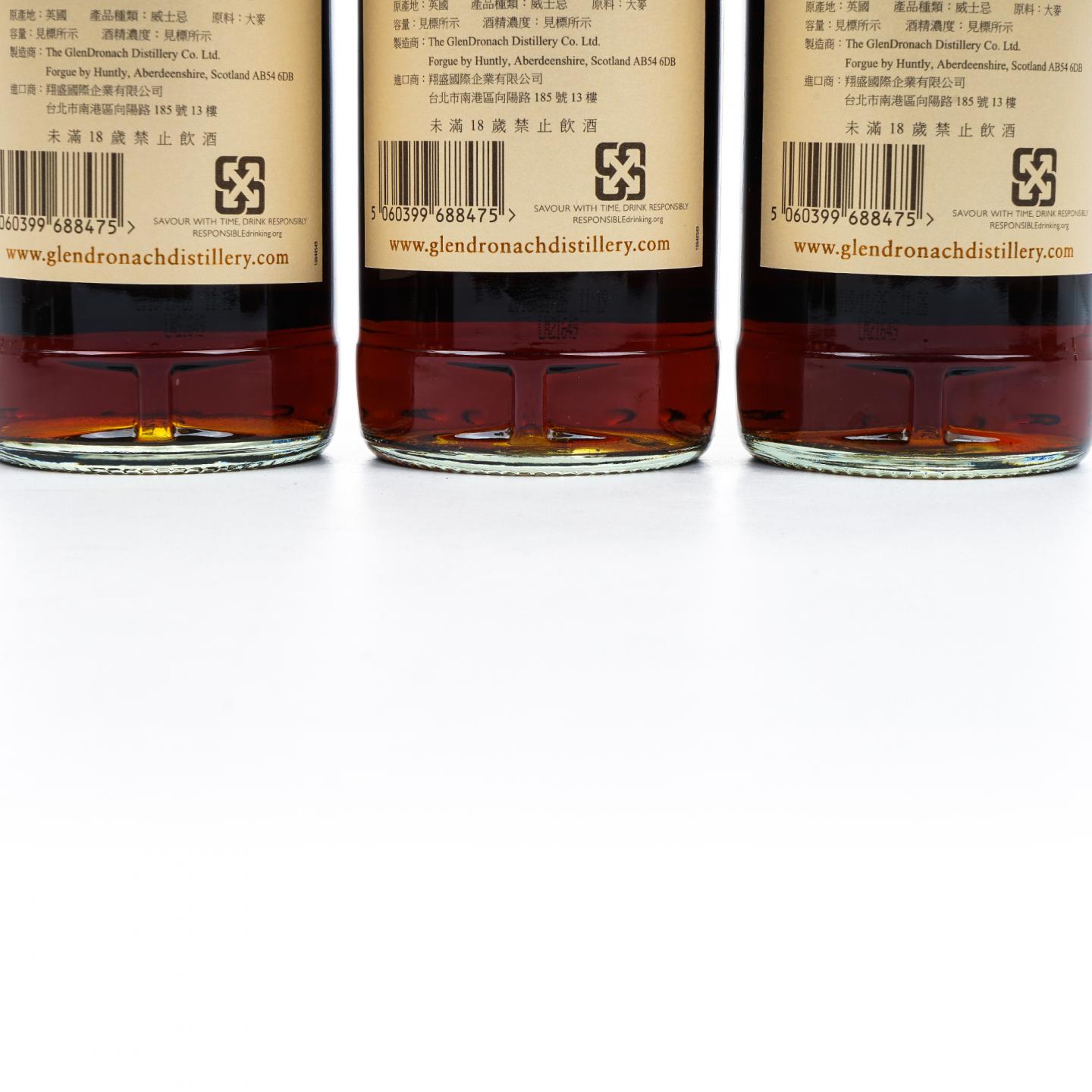 Glendronach 格兰多纳 26年 1992-2018 雪莉桶#74 6瓶组