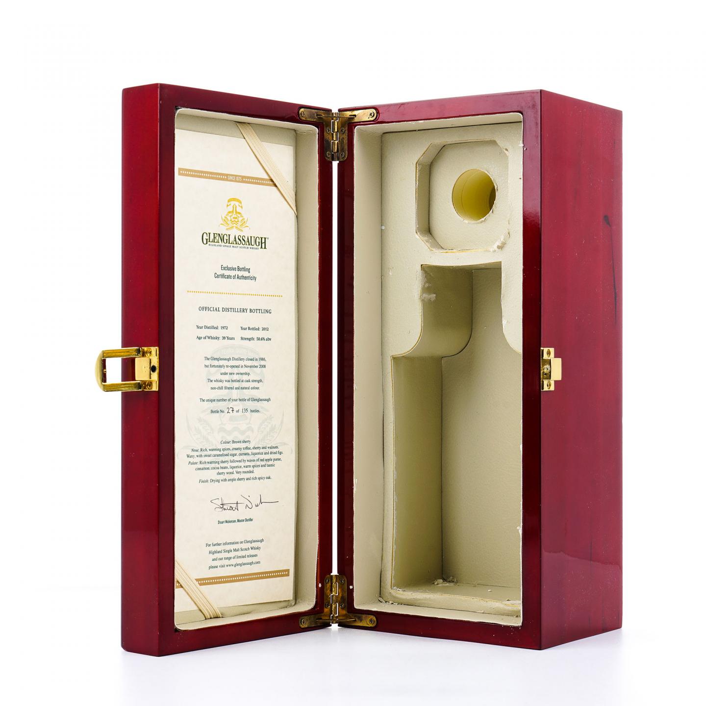 Glenglassaugh 格兰格拉索 39年 1972-2012