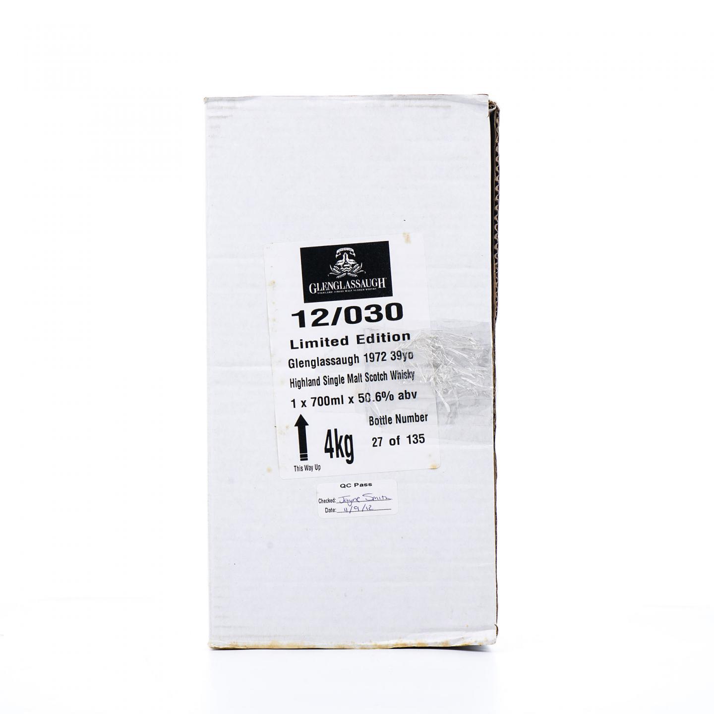 Glenglassaugh 格兰格拉索 39年 1972-2012