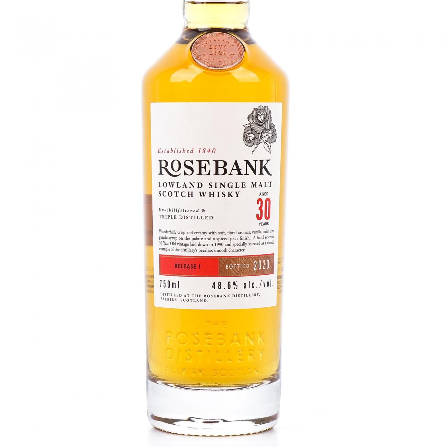 Rosebank 罗斯班克 30年 1990-2020 Release 1 750ml