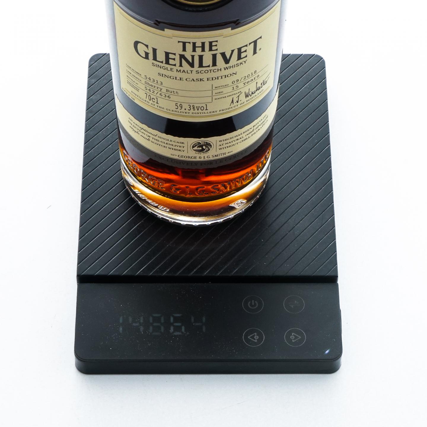 Glenlivet 格兰威特 15年 2018 雪莉单桶#54313 非原盒