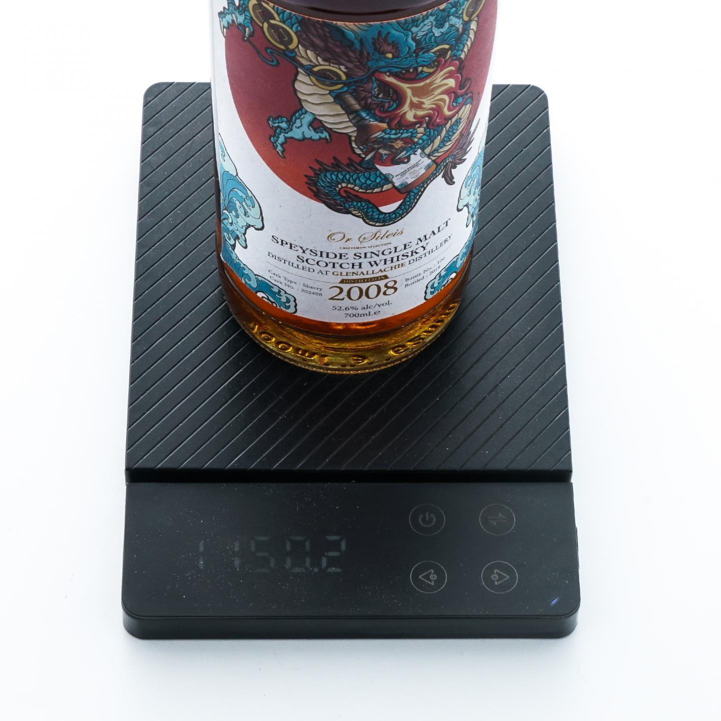 Glenallachie 格兰纳里奇 2008-2019 Or Sileis 雪莉桶#302498