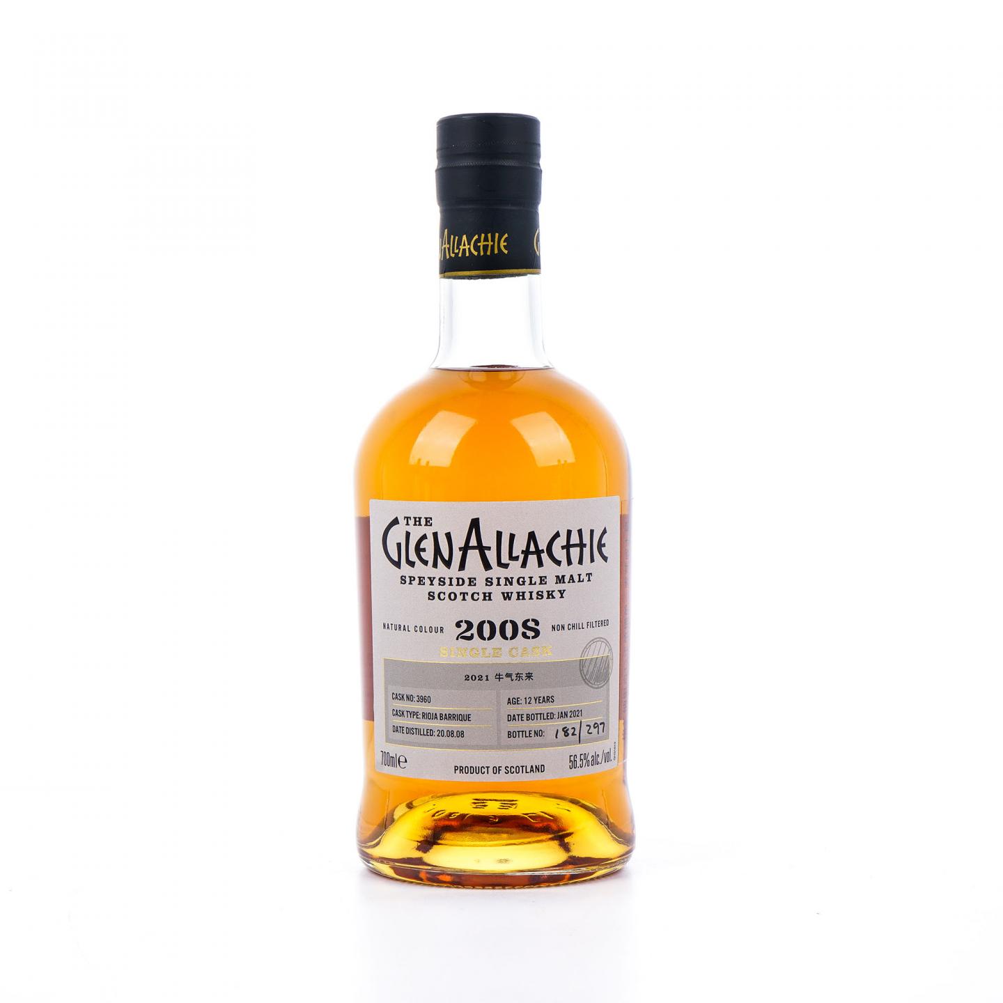 Glenallachie 格兰纳里奇 12年 2008-2021 单桶#3960