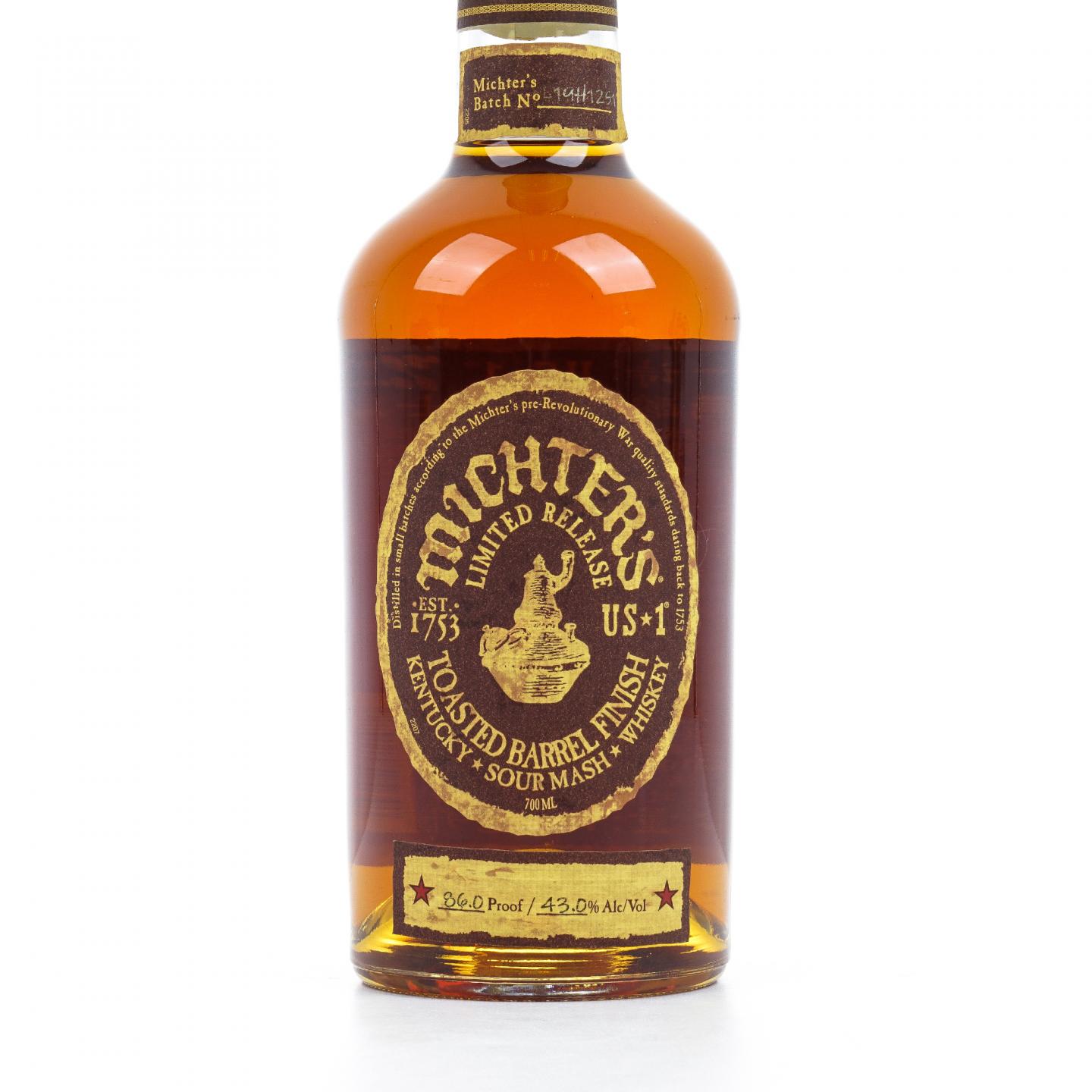 Michter's 酩帝诗 2019 烤桶酸麦芽威士忌 US*1 43%