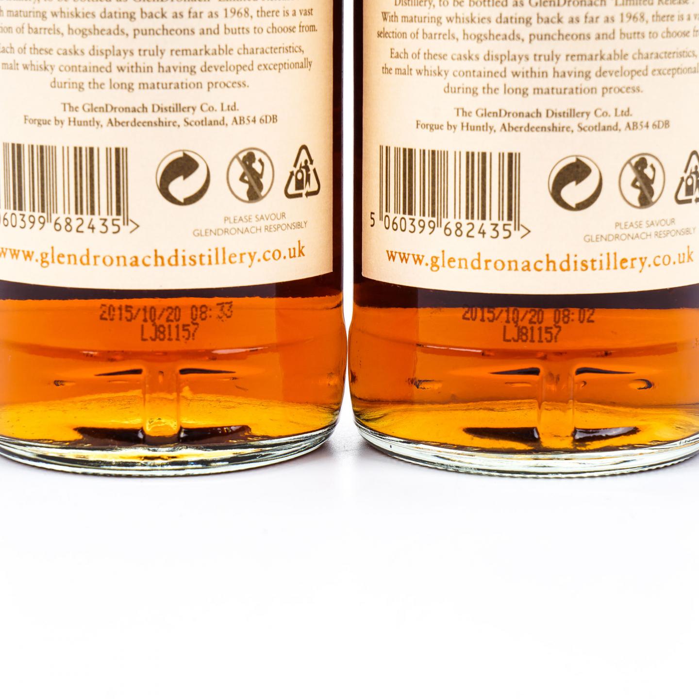 Glendronach 格兰多纳 11年 2003-2015 单桶#1780 2支组