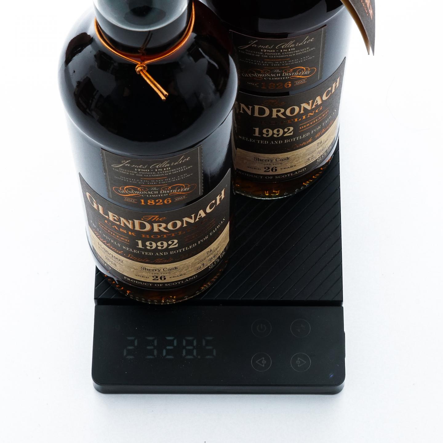 Glendronach 格兰多纳 26年 1992-2018 雪莉桶#74 6瓶组