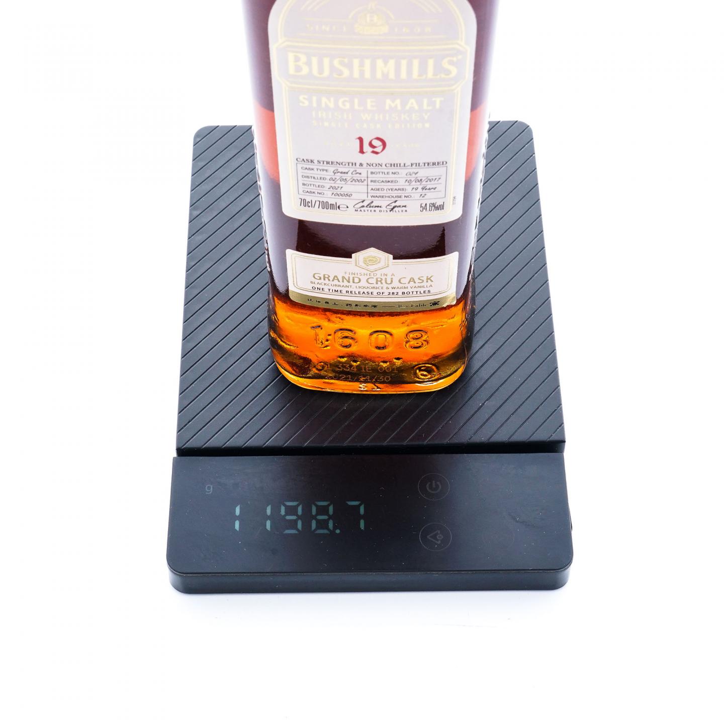 Bushmills 布什米尔 19年 2002-2021 桶强 行货