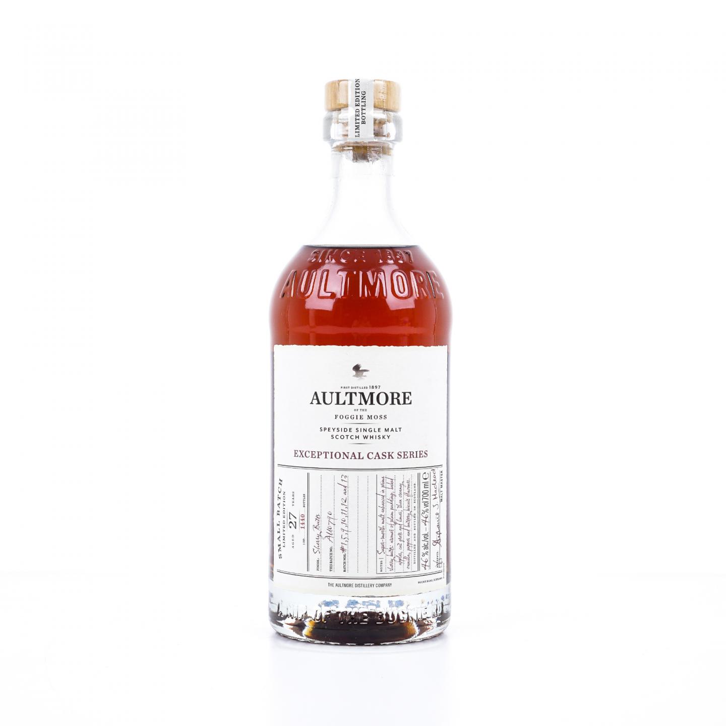 Aultmore 欧摩 27年 小批量 Batch AU0790