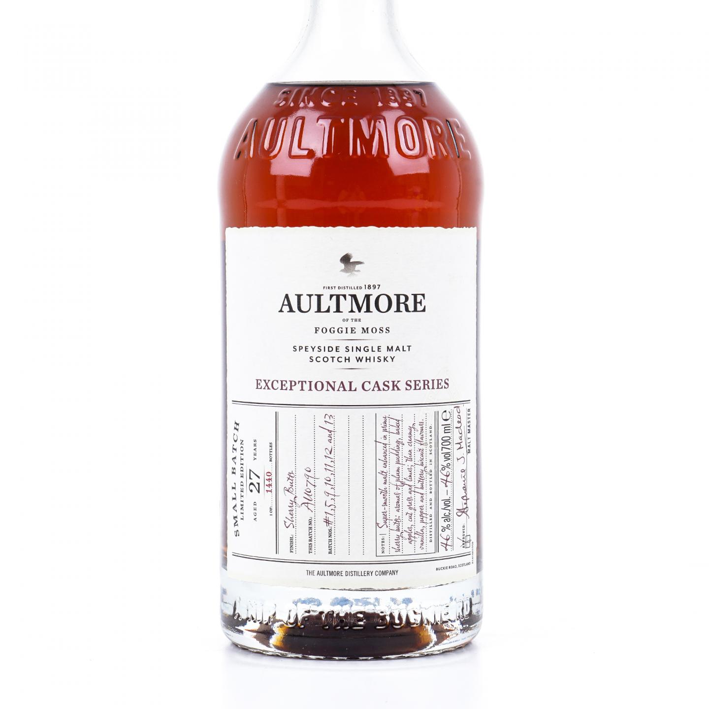 Aultmore 欧摩 27年 小批量 Batch AU0790