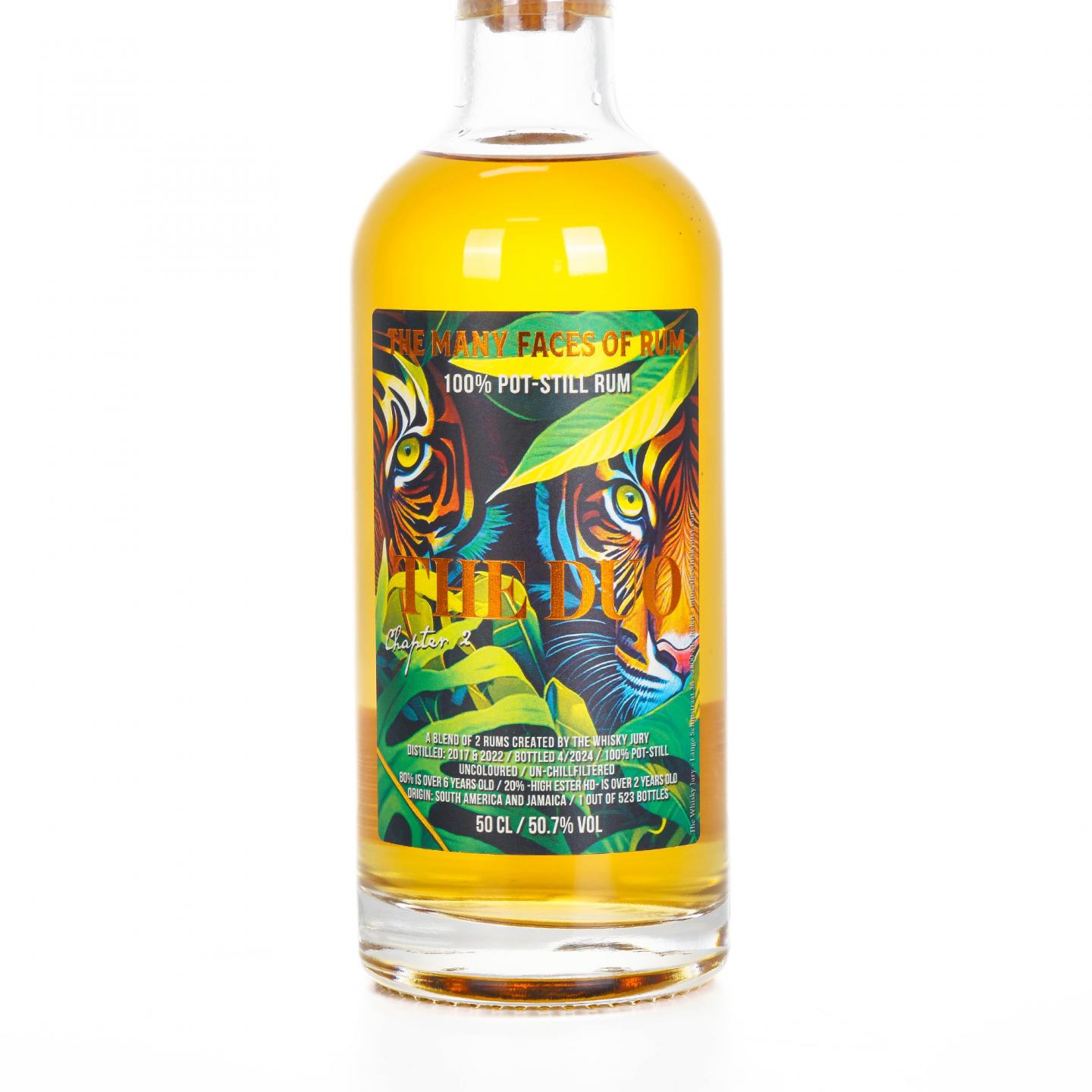 The Duo Hampden & South America 2024 调和 TWJ 朗姆酒 500ml