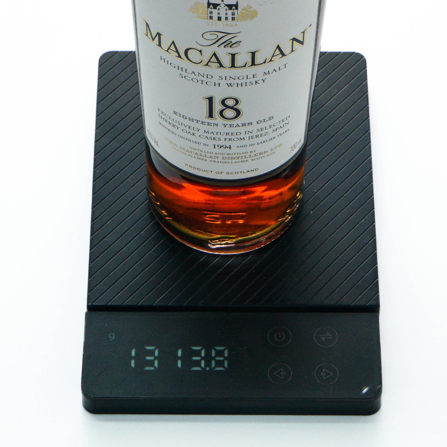 Macallan 麦卡伦 18年 1994 雪莉桶