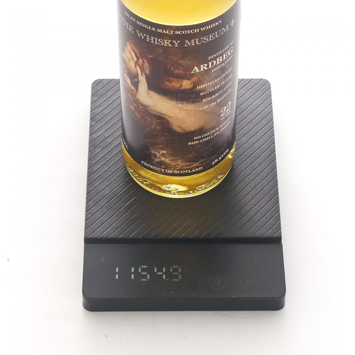 Ardbeg 阿贝 22年 1999-2021 波本桶 The Whisky Museum 2瓶组