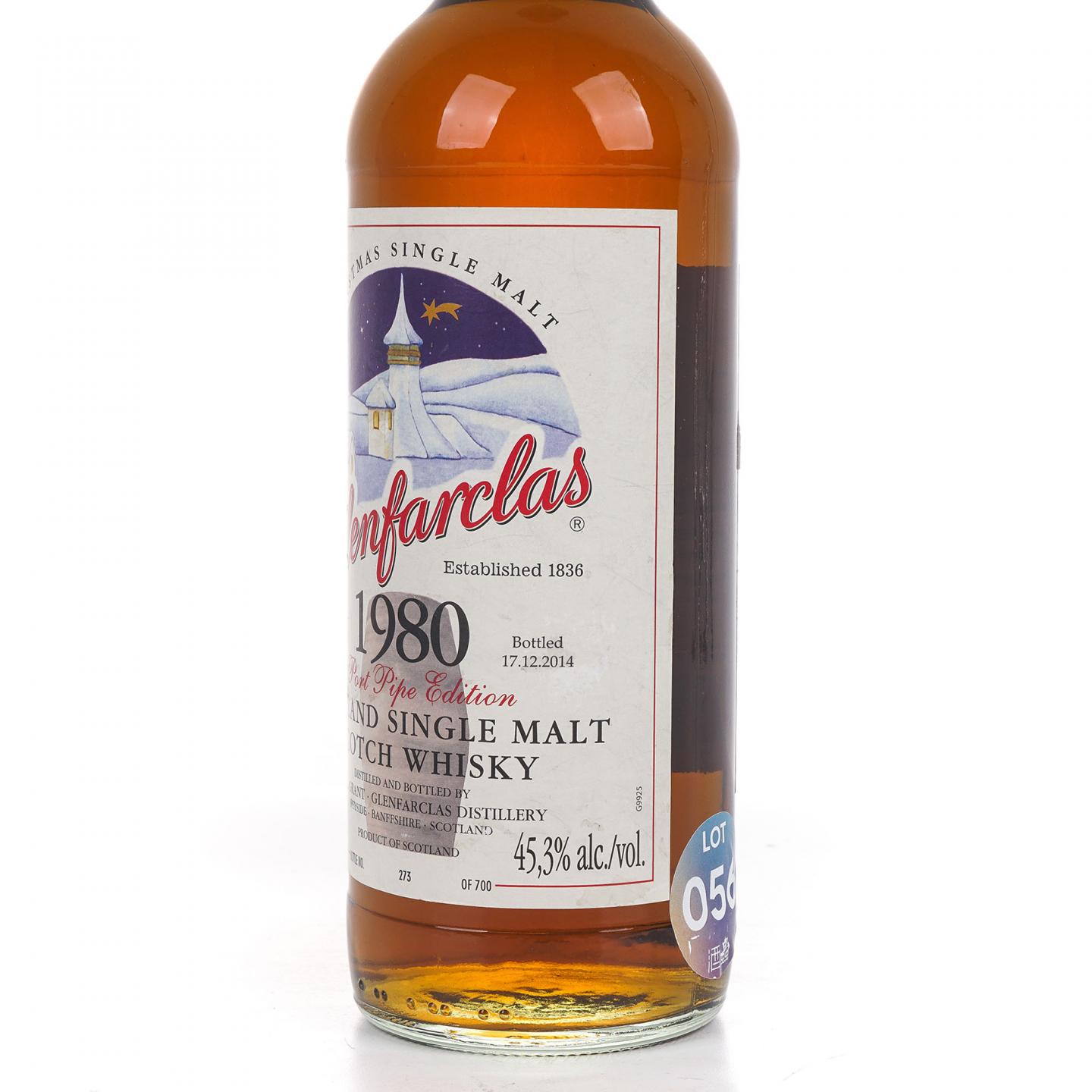 Glenfarclas 格兰花格 1980-2014 圣诞节限定