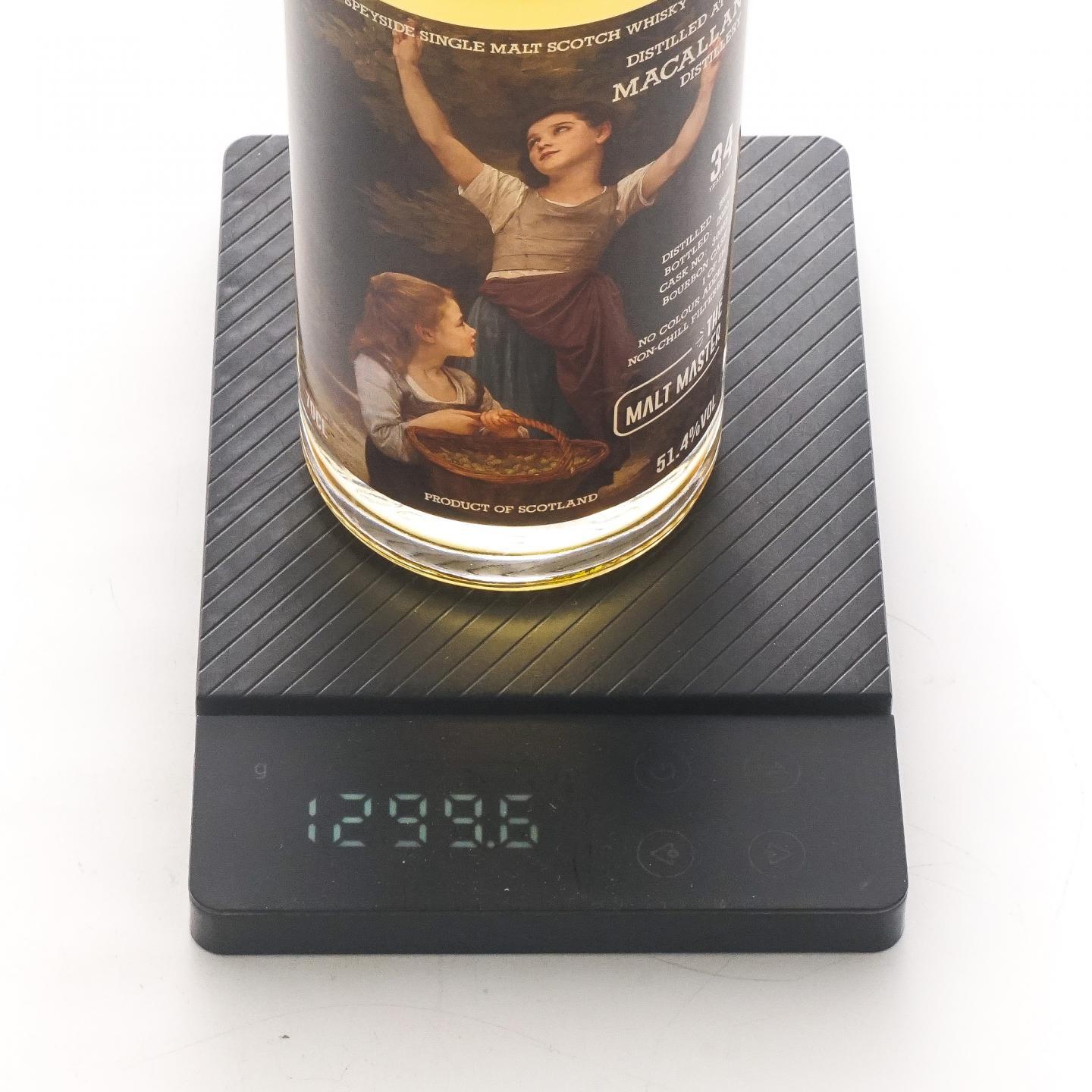 秘密斯佩塞 34年 1986-2020 the Malt Master 波本桶#30867