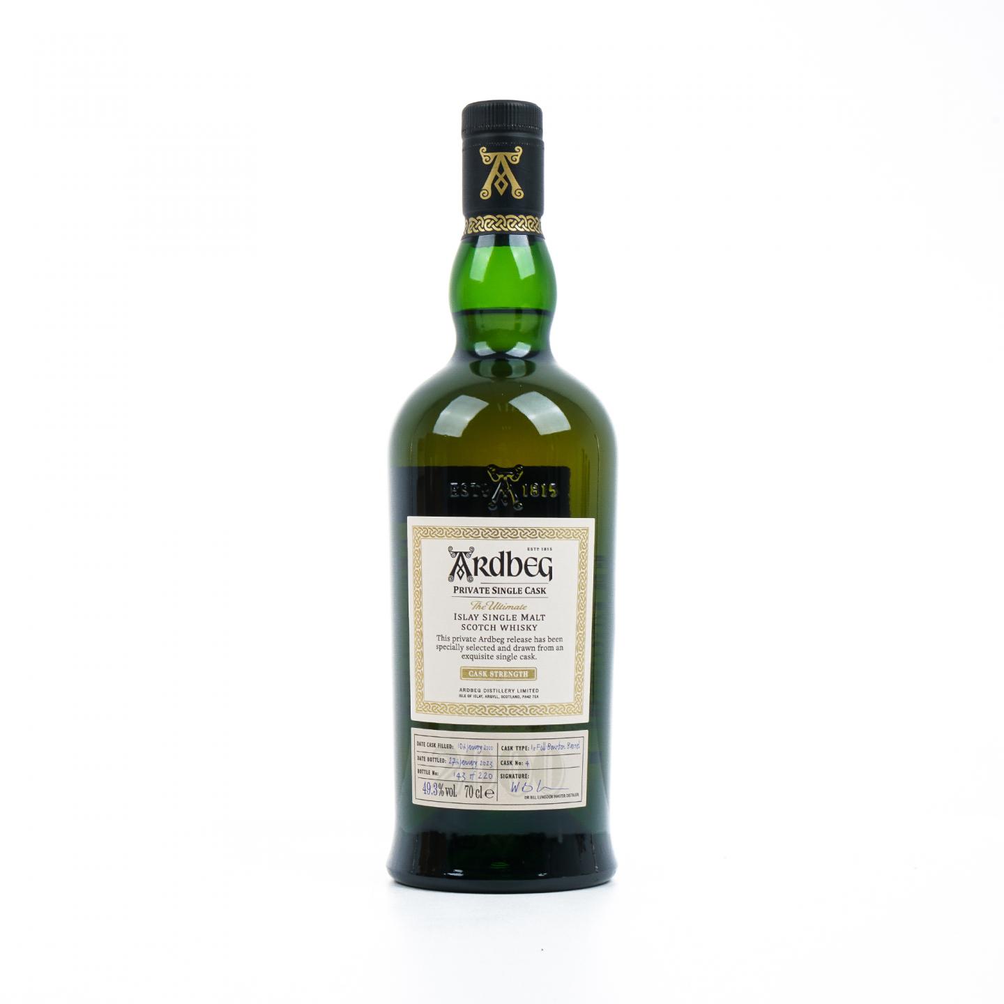Ardbeg 阿贝 2000-2023 私人单桶#4