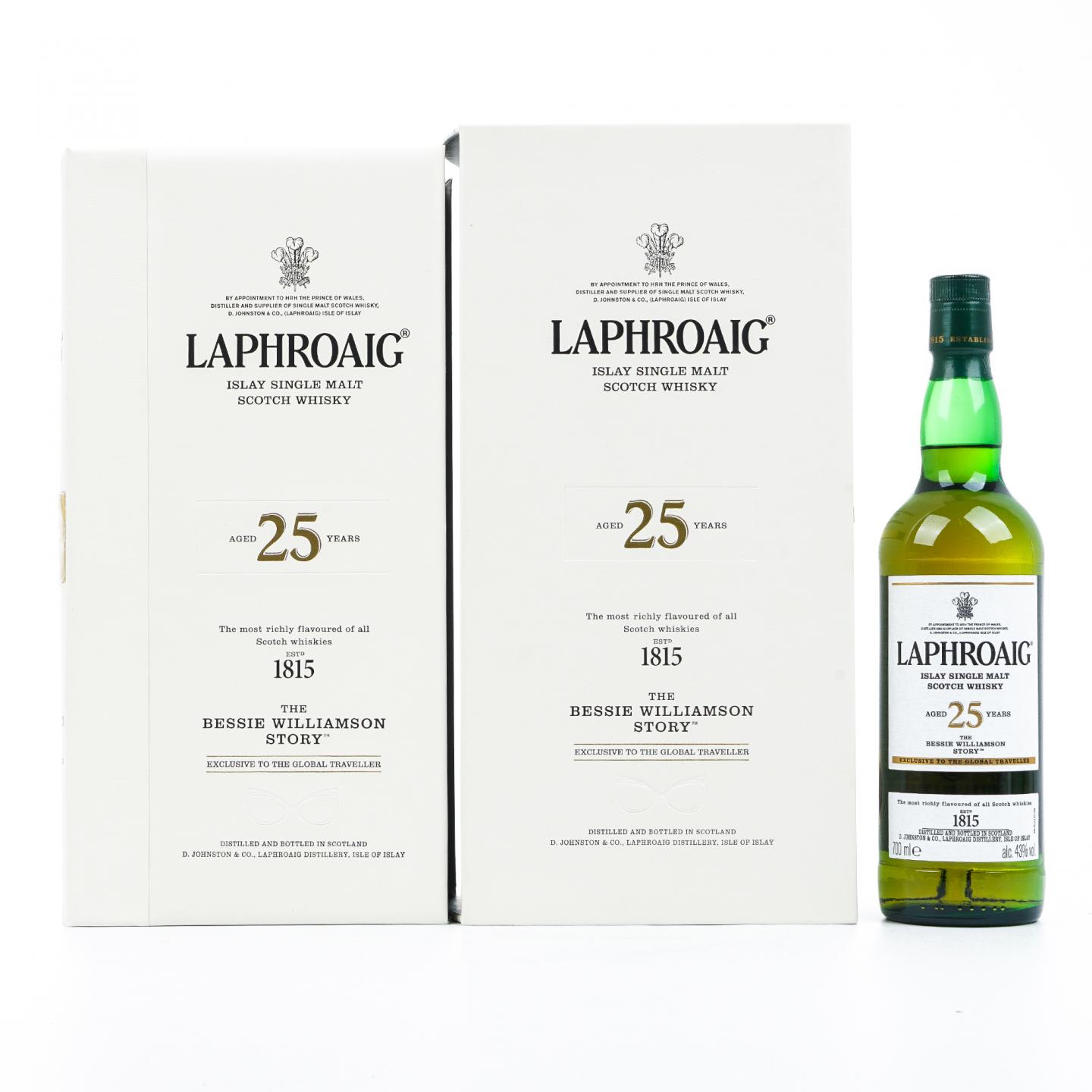 Laphroaig 拉弗格 25年 The Bessie Williamson Story 礼盒
