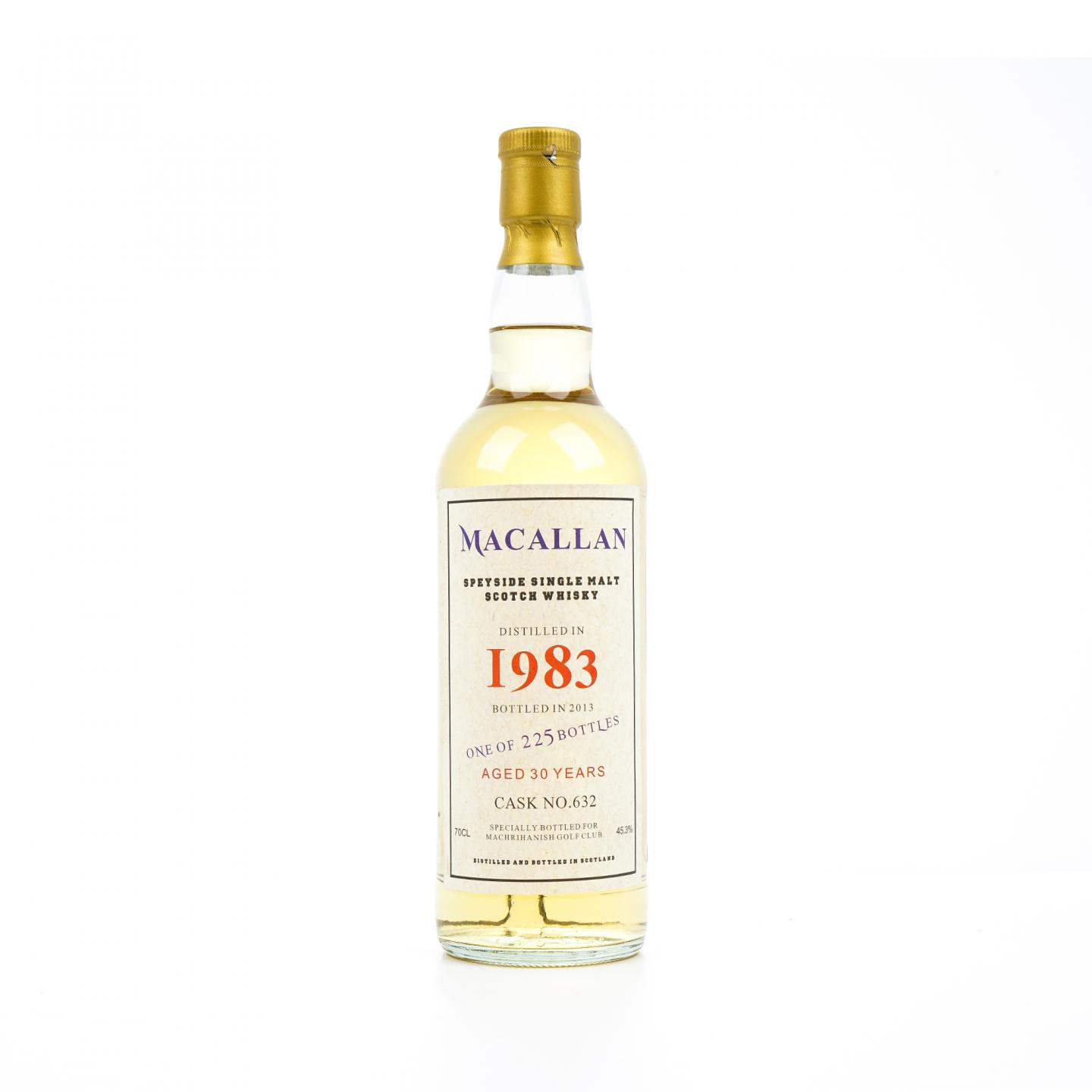 Macallan 麦卡伦 30年 1983-2013 Machrihanish高尔夫俱乐部限定