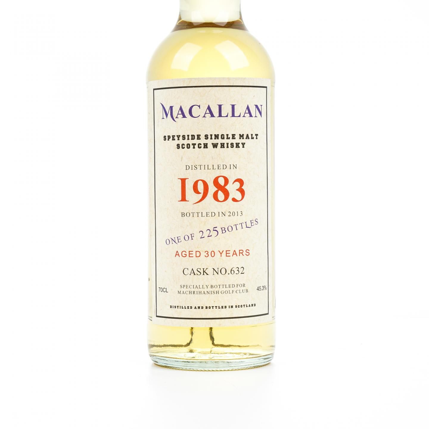 Macallan 麦卡伦 30年 1983-2013 Machrihanish高尔夫俱乐部限定