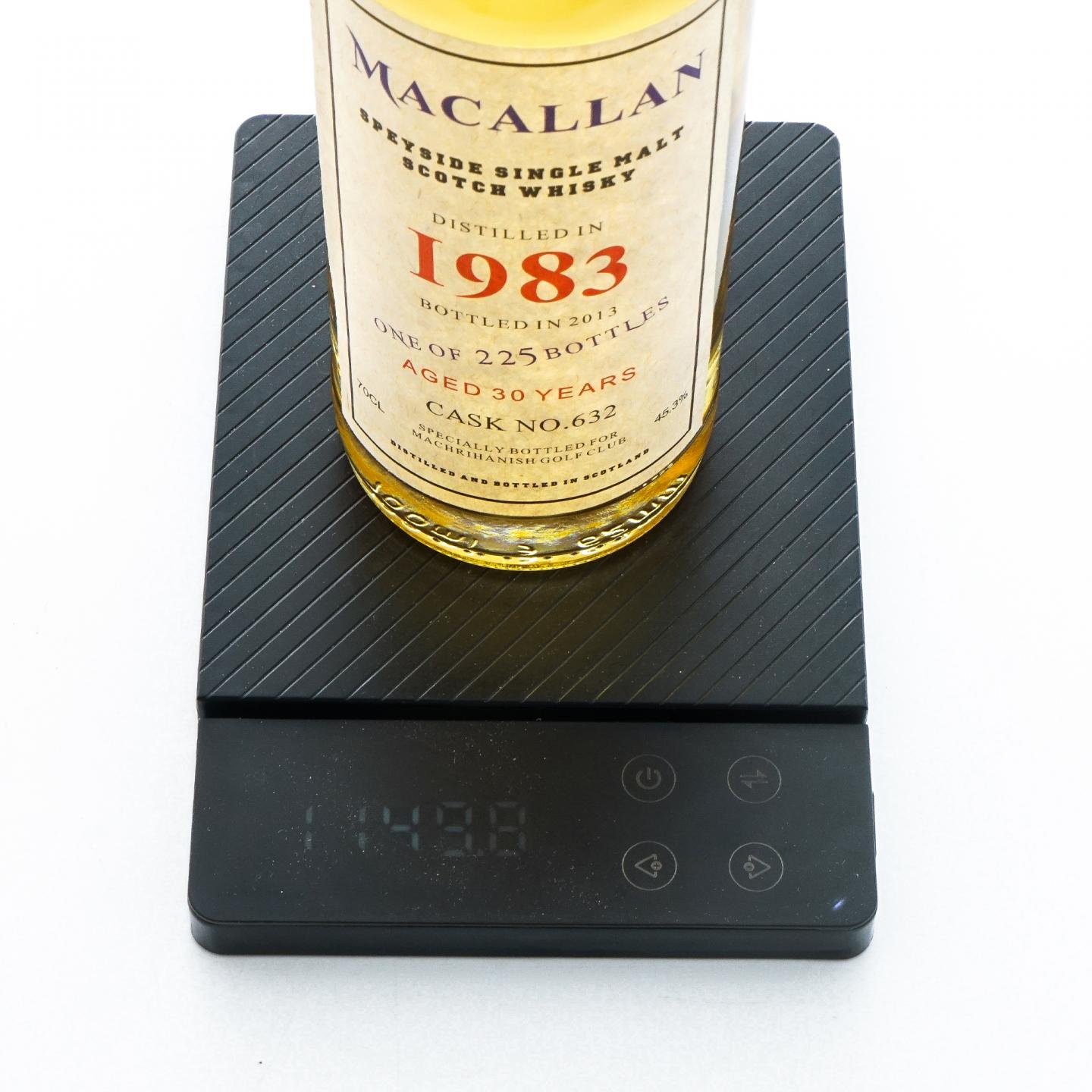 Macallan 麦卡伦 30年 1983-2013 Machrihanish高尔夫俱乐部限定