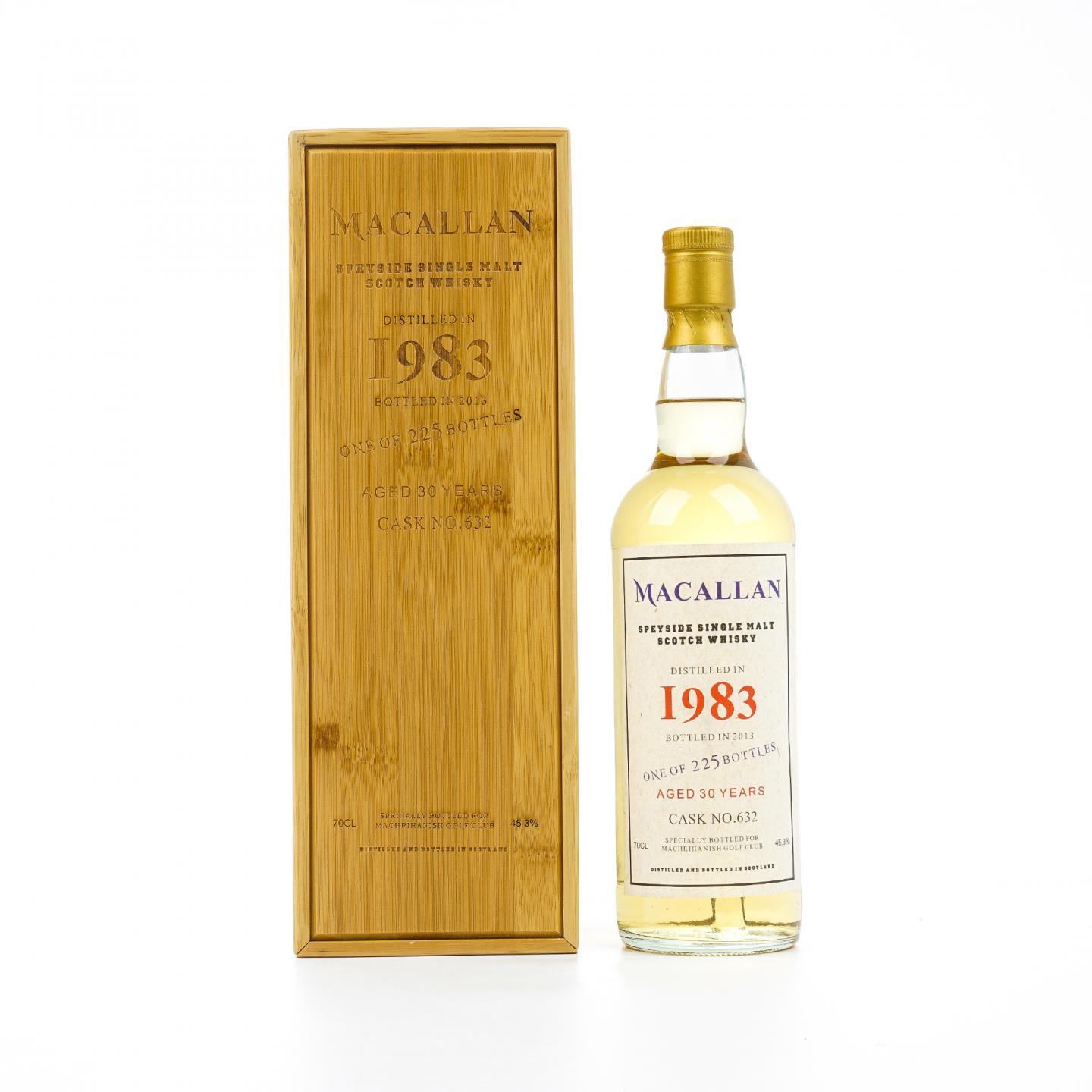 Macallan 麦卡伦 30年 1983-2013 Machrihanish高尔夫俱乐部限定 礼盒
