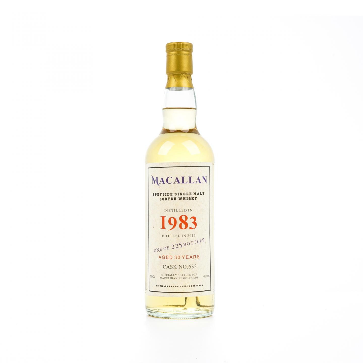 Macallan 麦卡伦 30年 1983-2013 Machrihanish高尔夫俱乐部限定 礼盒