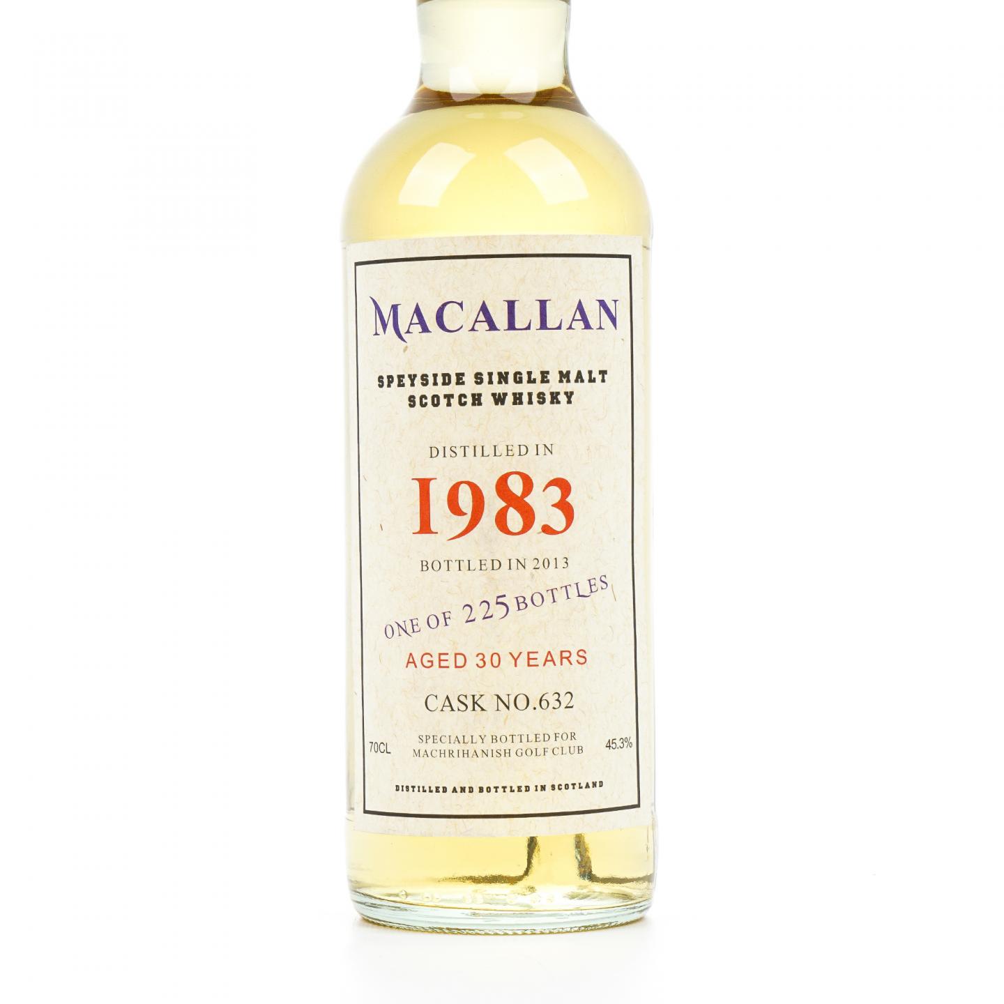 Macallan 麦卡伦 30年 1983-2013 Machrihanish高尔夫俱乐部限定 礼盒