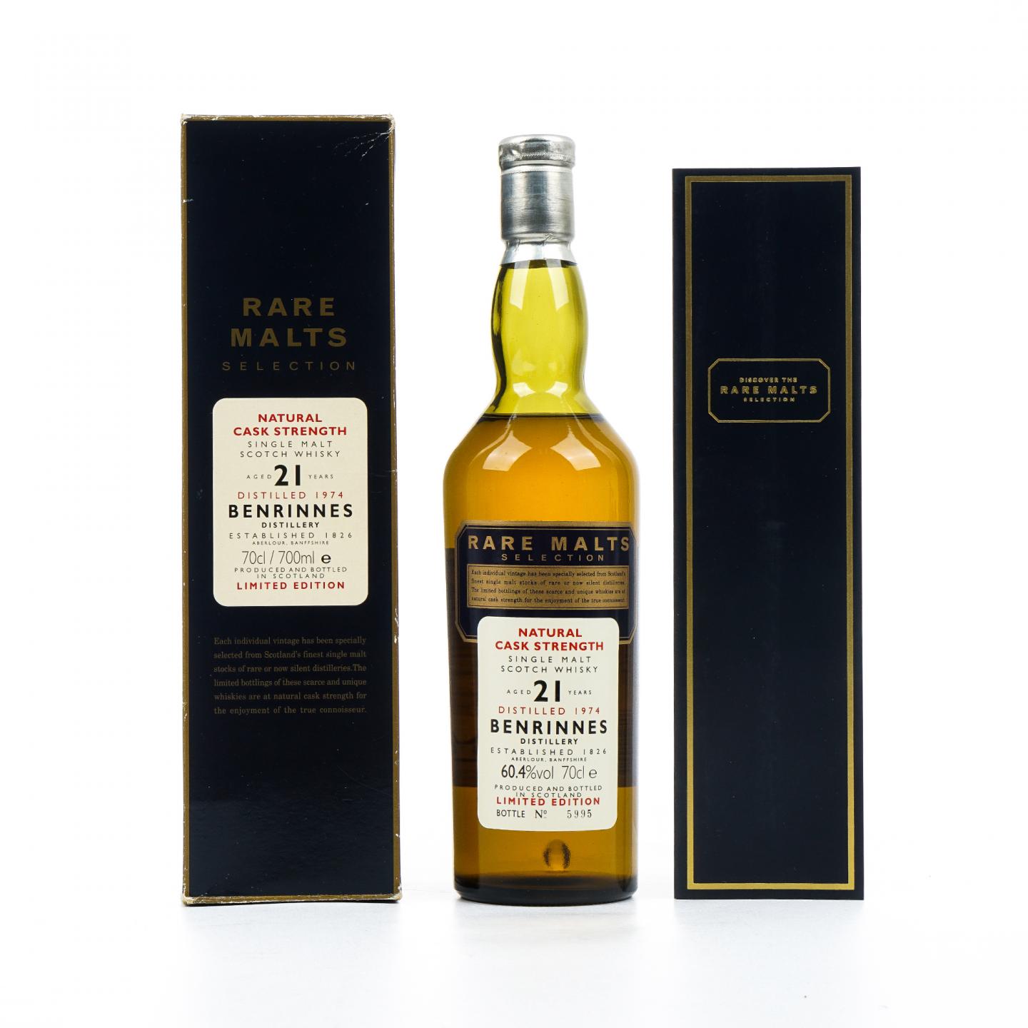 Benrinnes 本利林 21年 1974 RMS 桶强