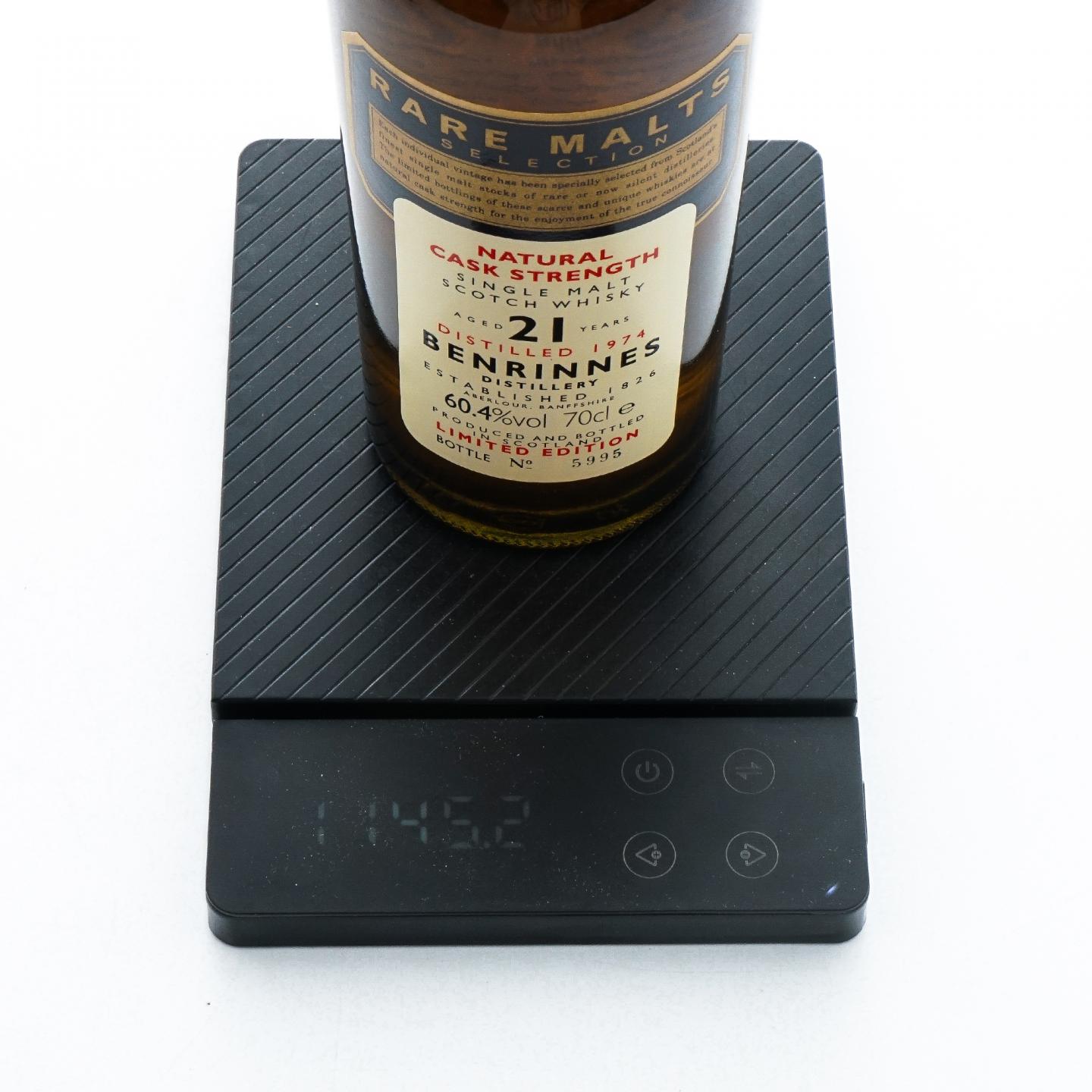 Benrinnes 本利林 21年 1974 RMS 桶强