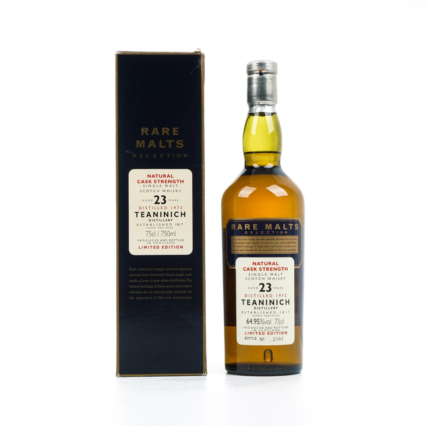 Teaninich 第林可 23年 1972 桶强 RMS 750ml