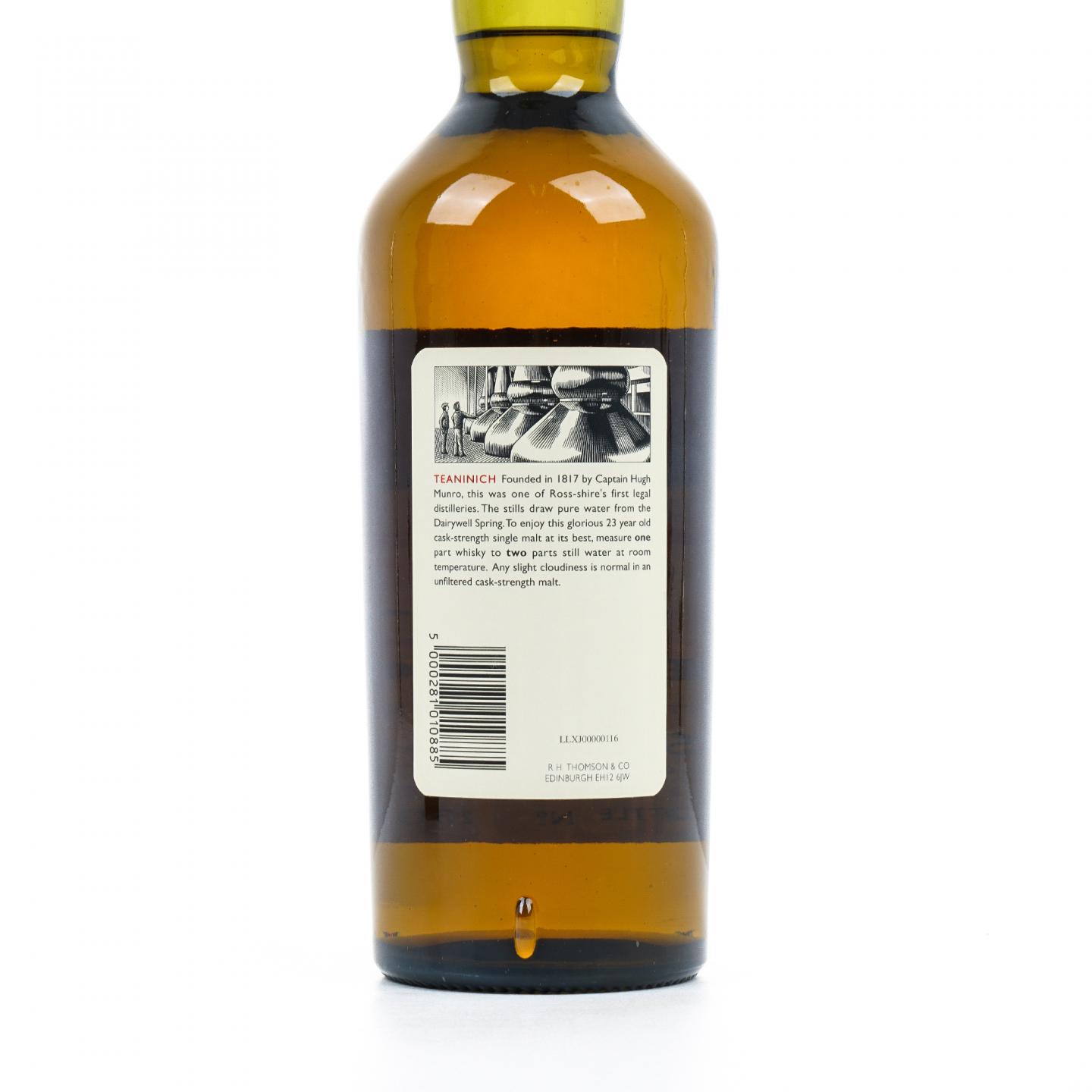 Teaninich 第林可 23年 1972 桶强 RMS 750ml
