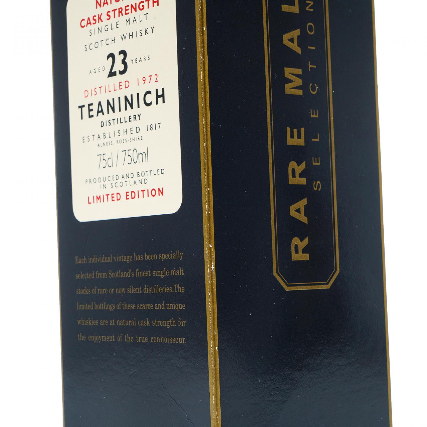 Teaninich 第林可 23年 1972 桶强 RMS 750ml