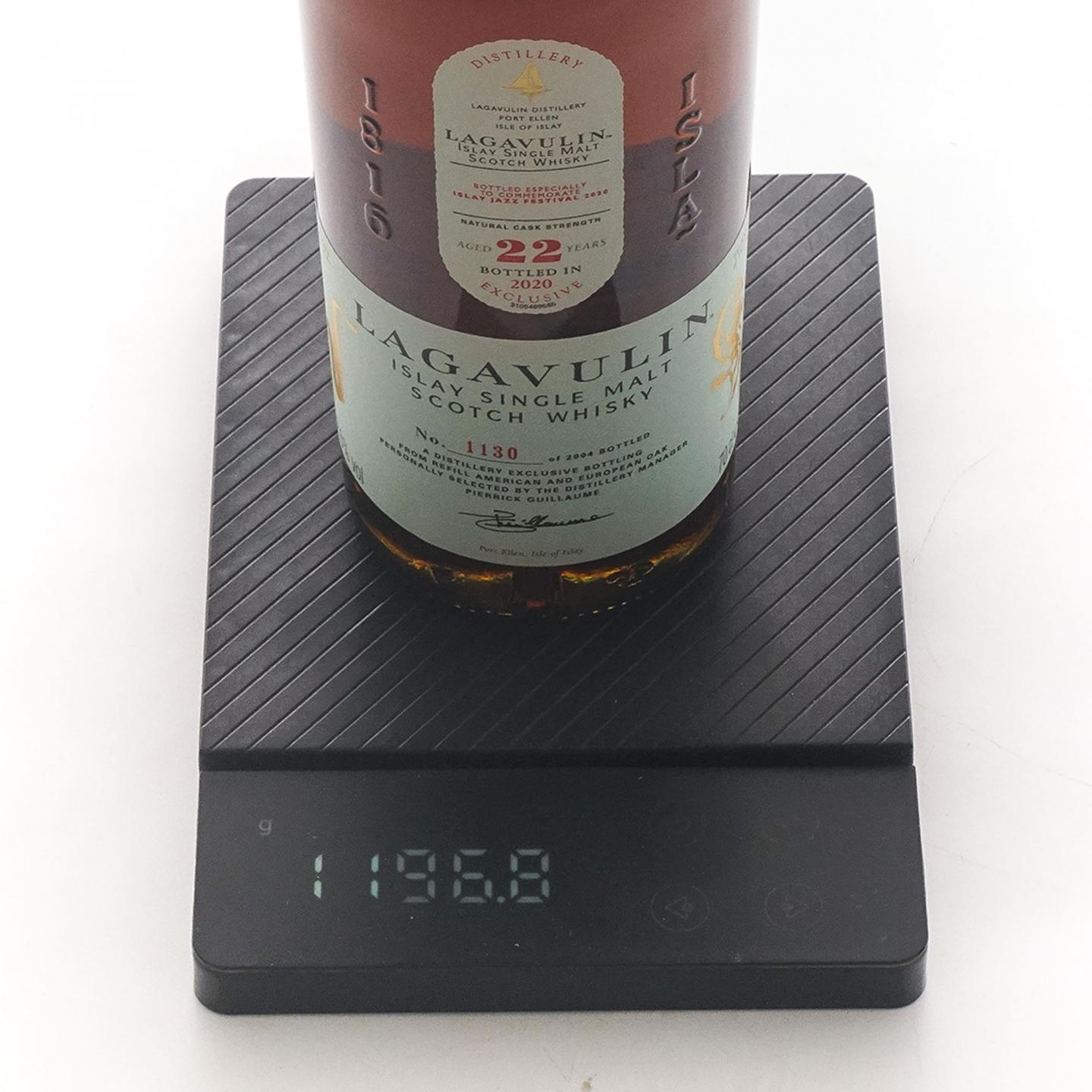 Lagavulin 乐加维林 22年 2020 爵士音乐节 桶强