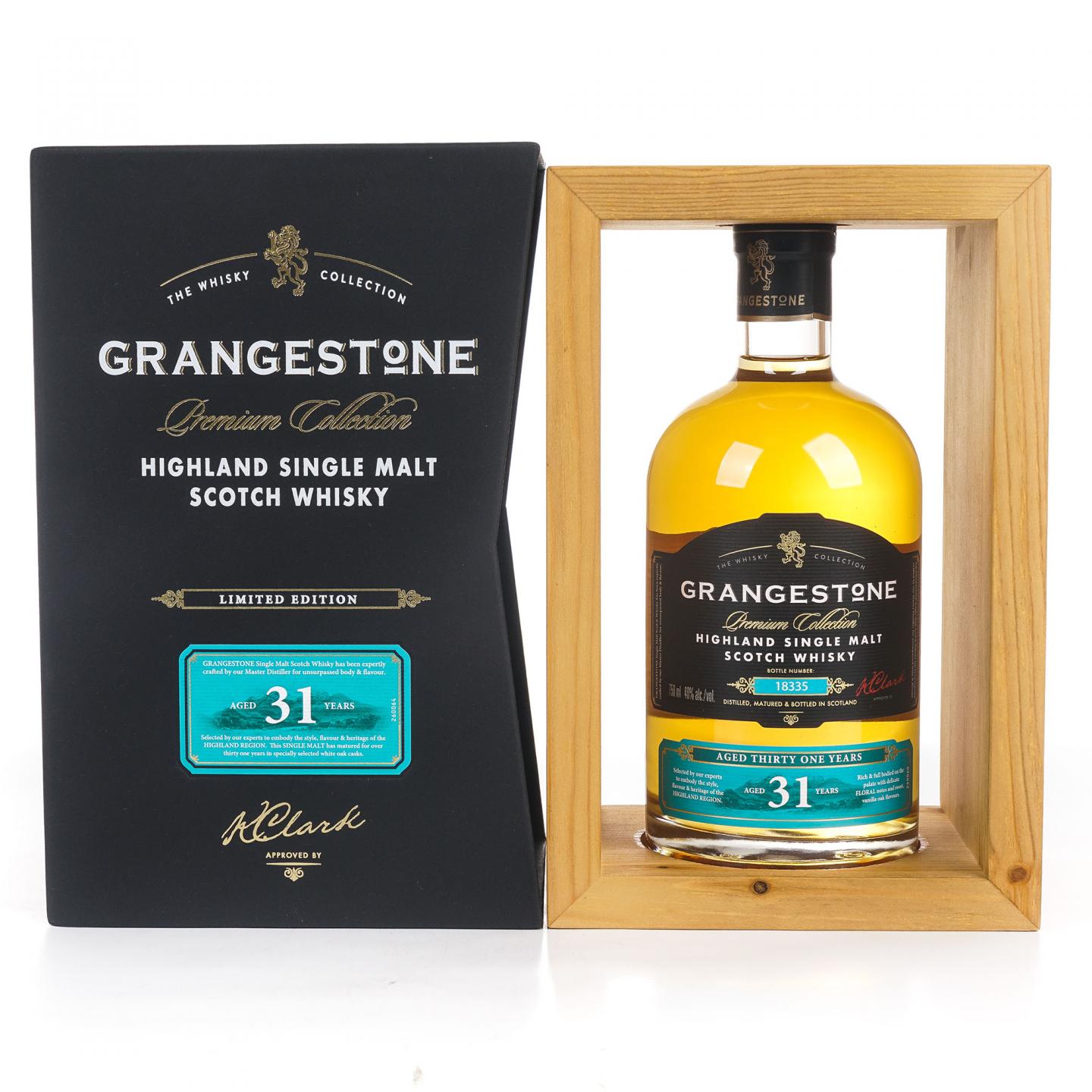 Grangestone 格兰歌颂 31年 限定版 750ml