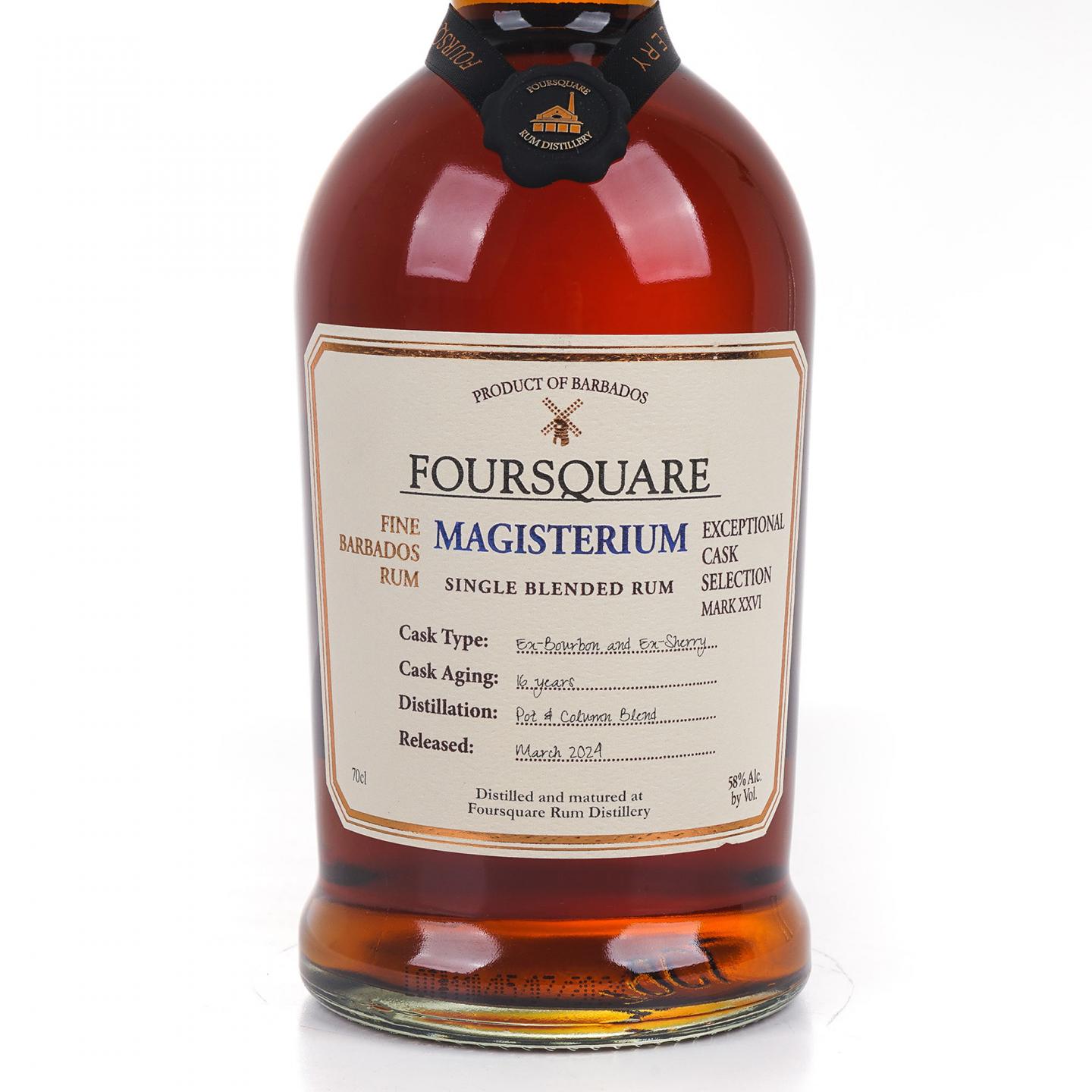 Foursquare 16年 2024 Magisterium 单一调和朗姆酒