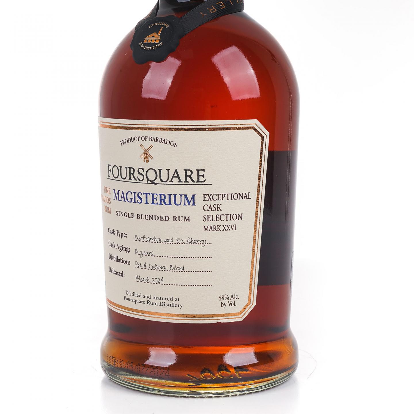 Foursquare 16年 2024 Magisterium 单一调和朗姆酒