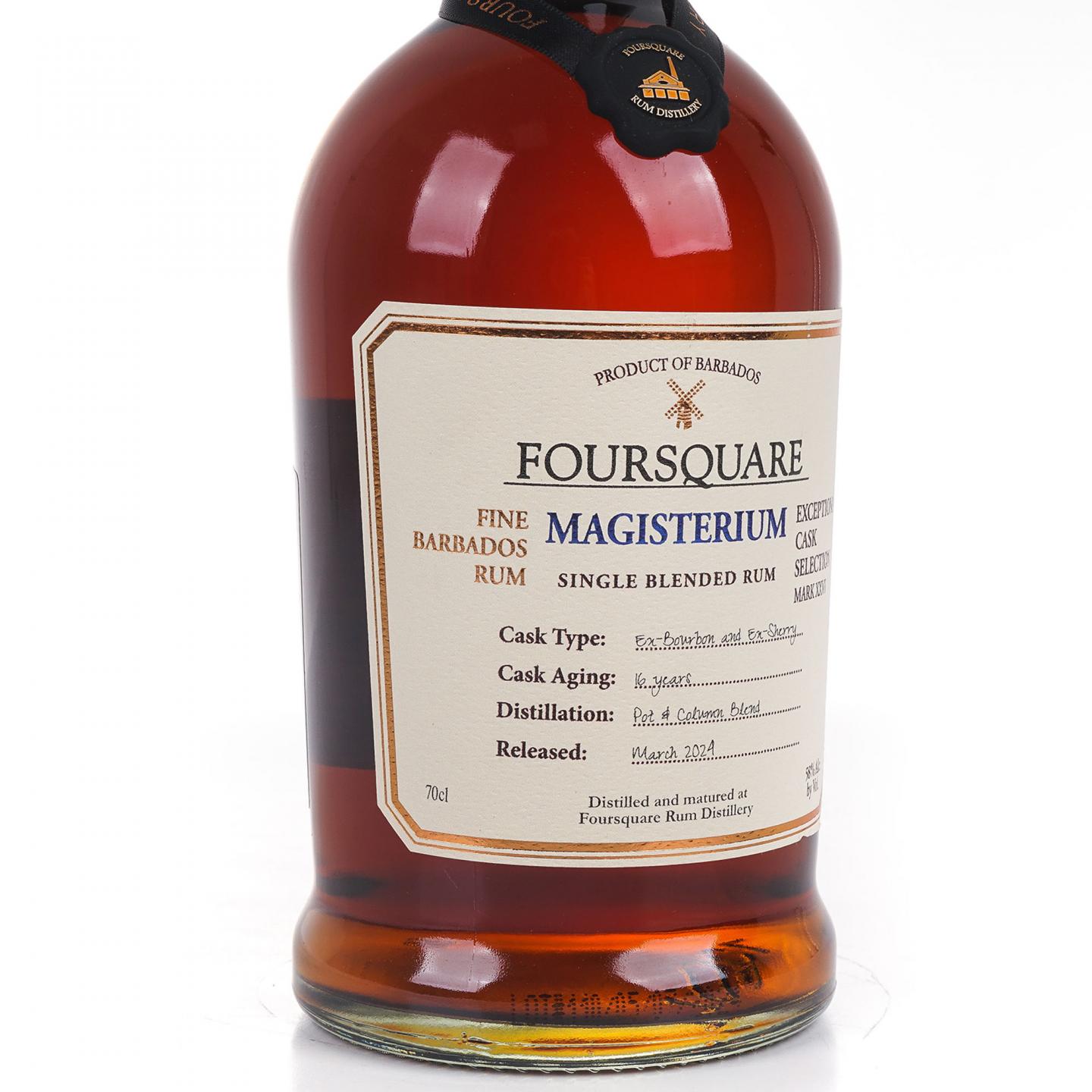Foursquare 16年 2024 Magisterium 单一调和朗姆酒