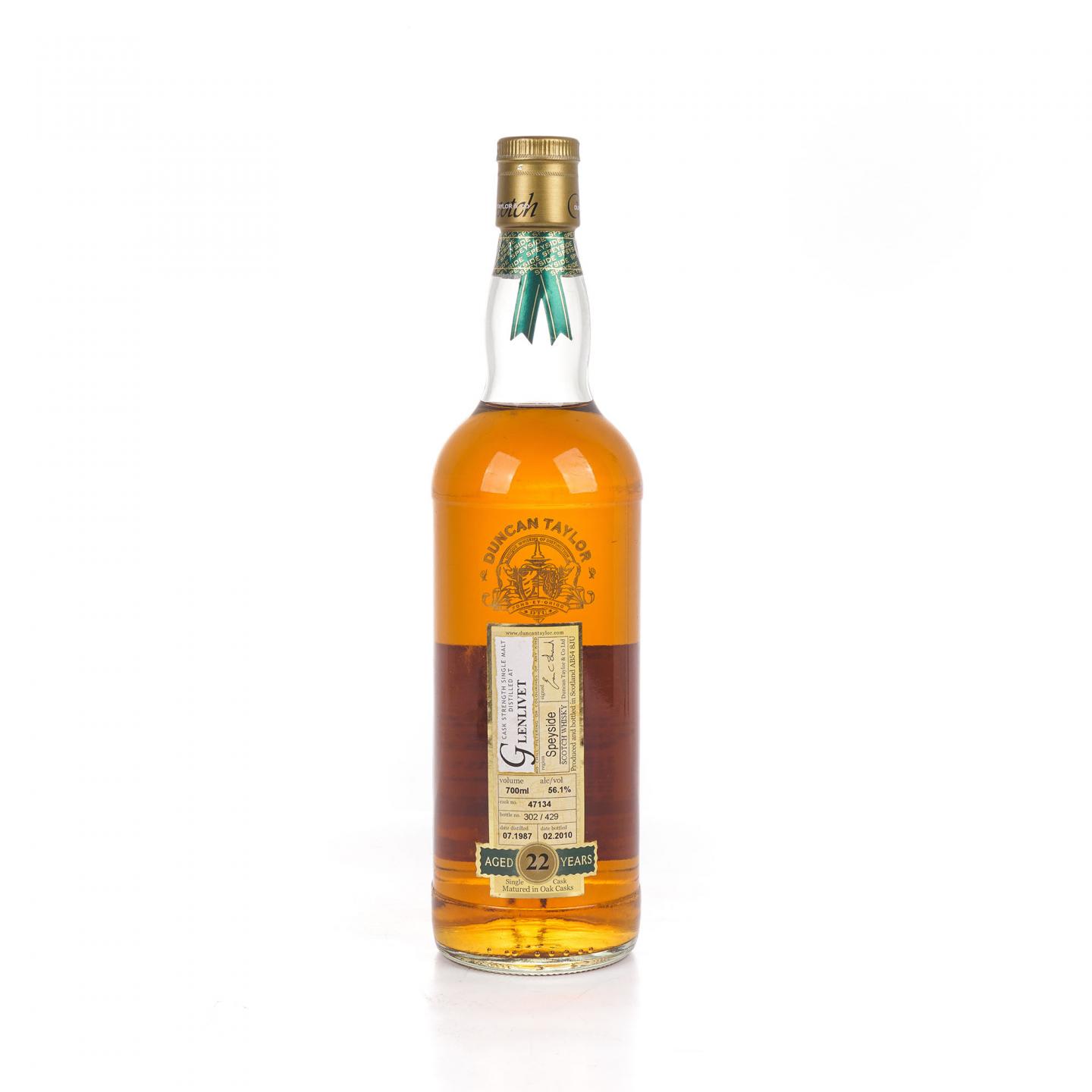Glenlivet 格兰威特 22年 1987-2010 DT