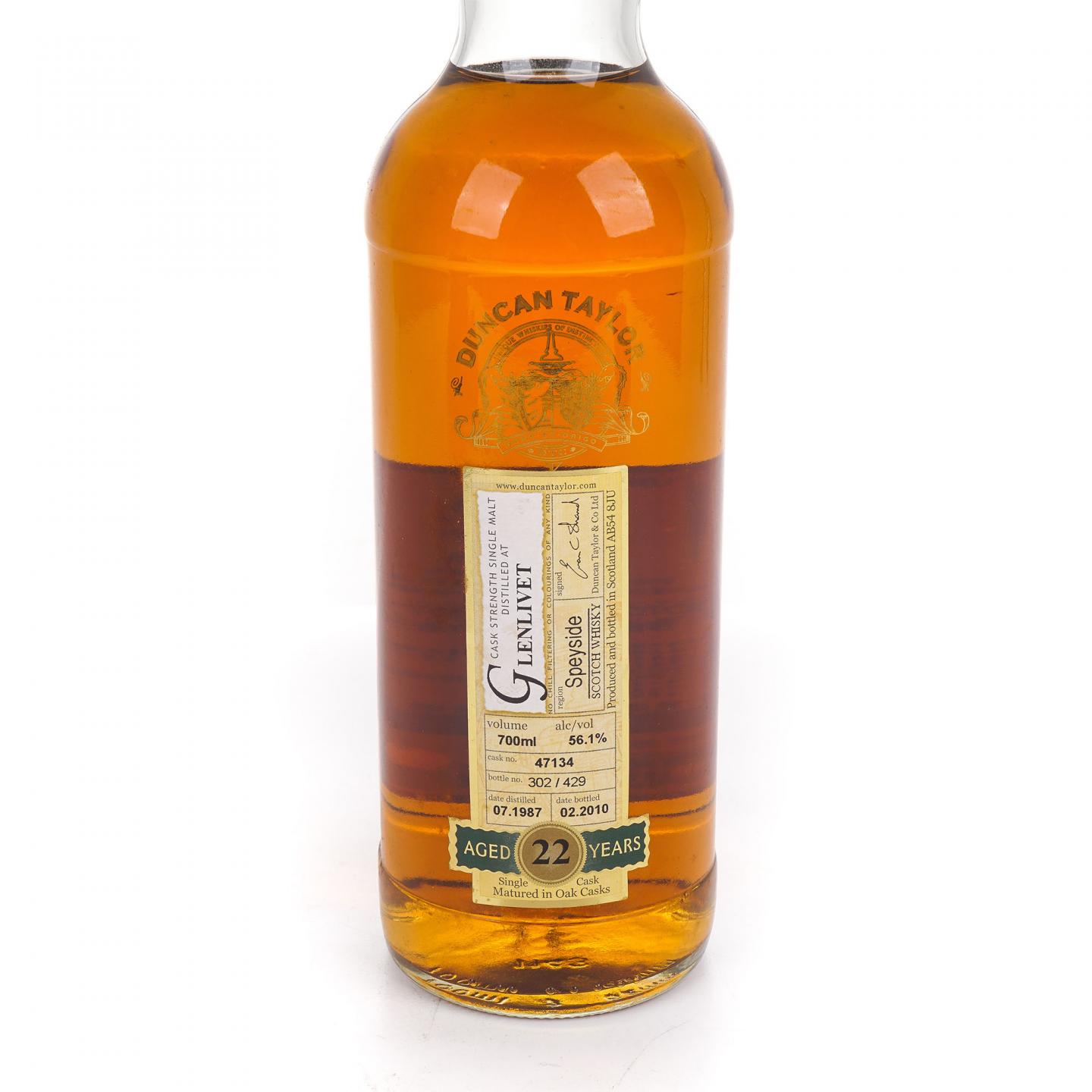 Glenlivet 格兰威特 22年 1987-2010 DT