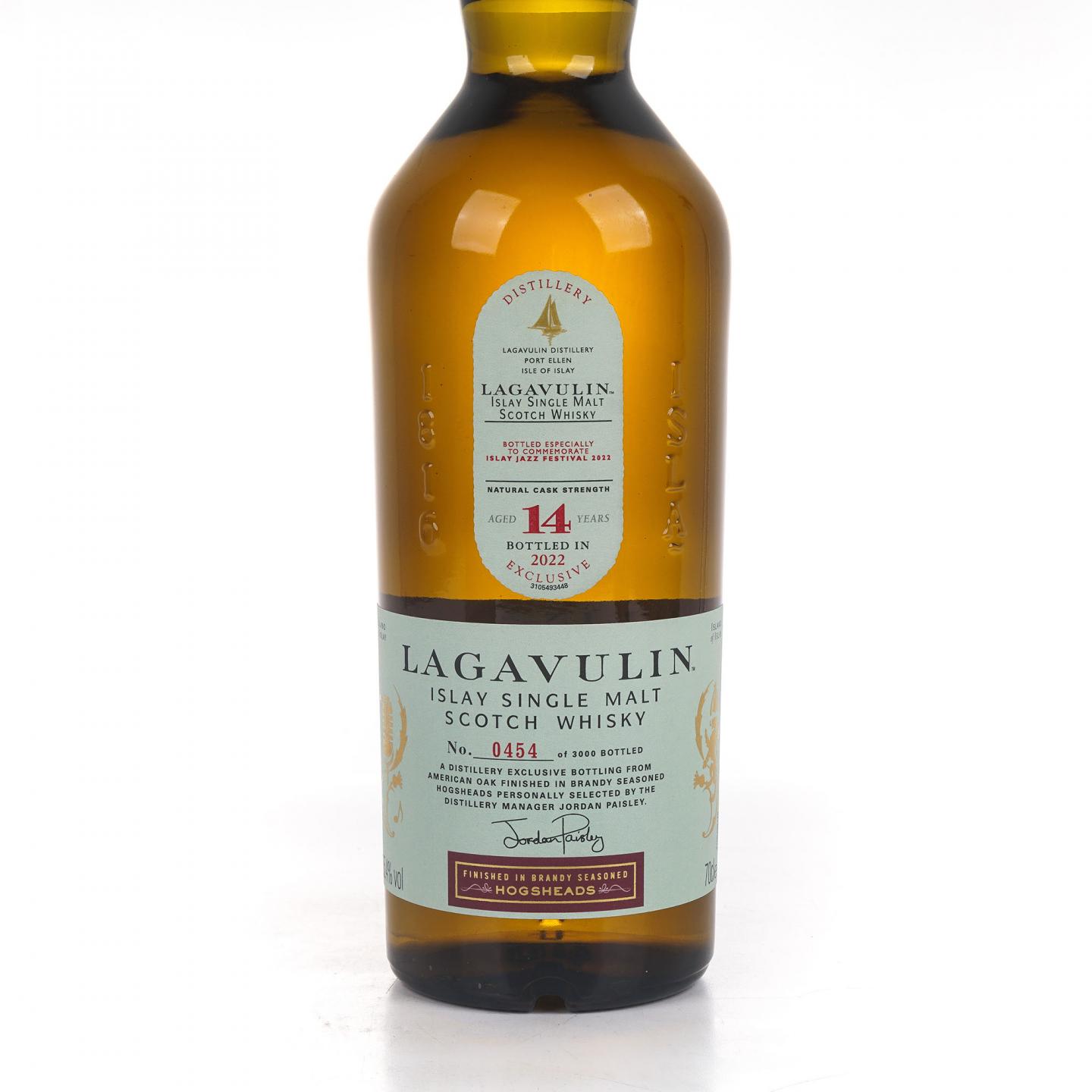 Lagavulin 乐加维林 14年 2022 爵士音乐节 700ml