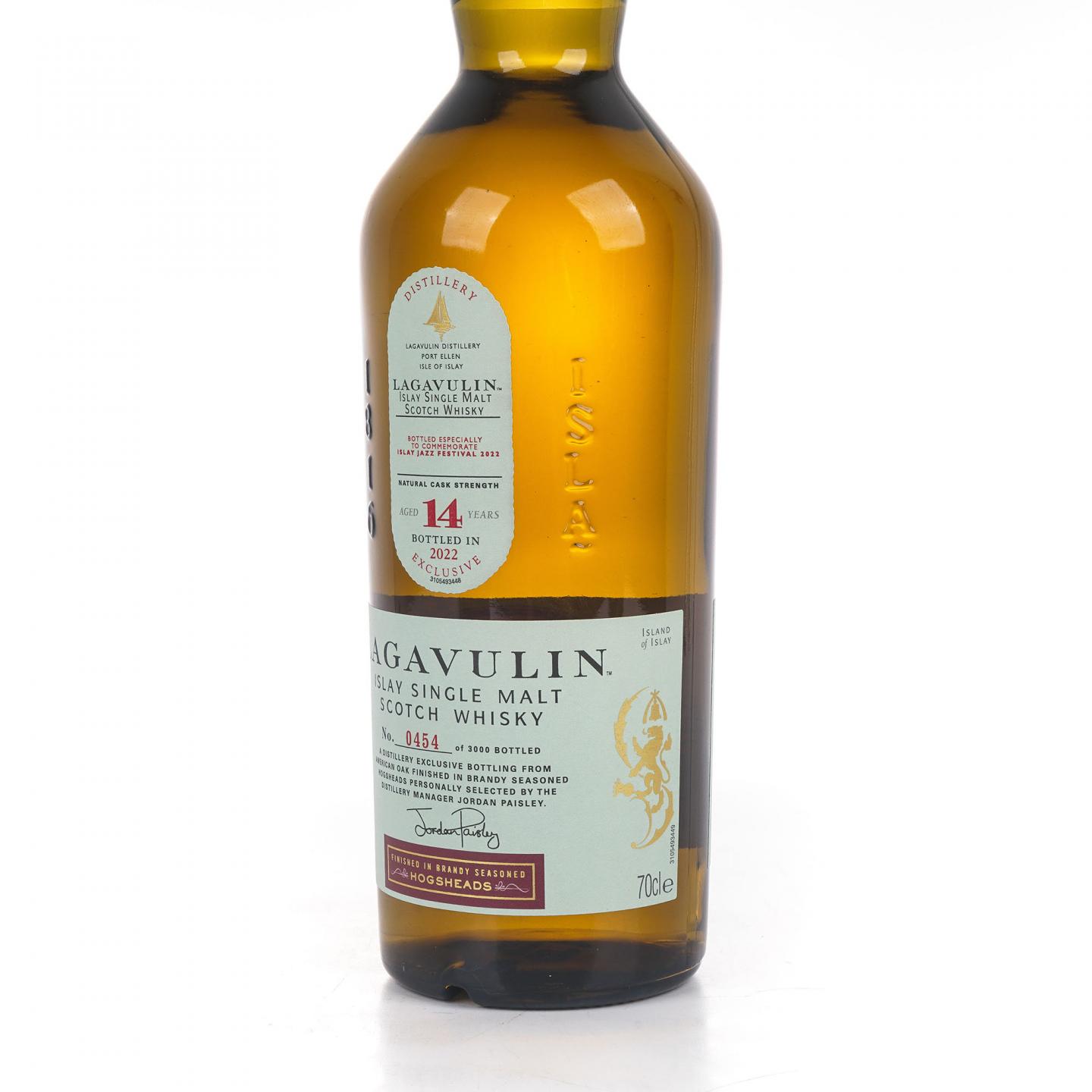 Lagavulin 乐加维林 14年 2022 爵士音乐节 700ml