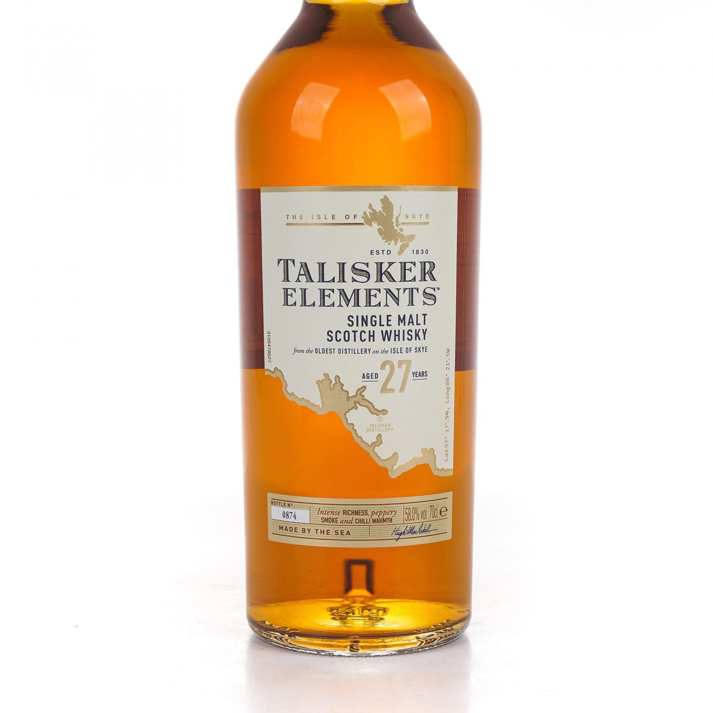 Talisker 泰斯卡 27年 2022 Elements 限定版 桶强